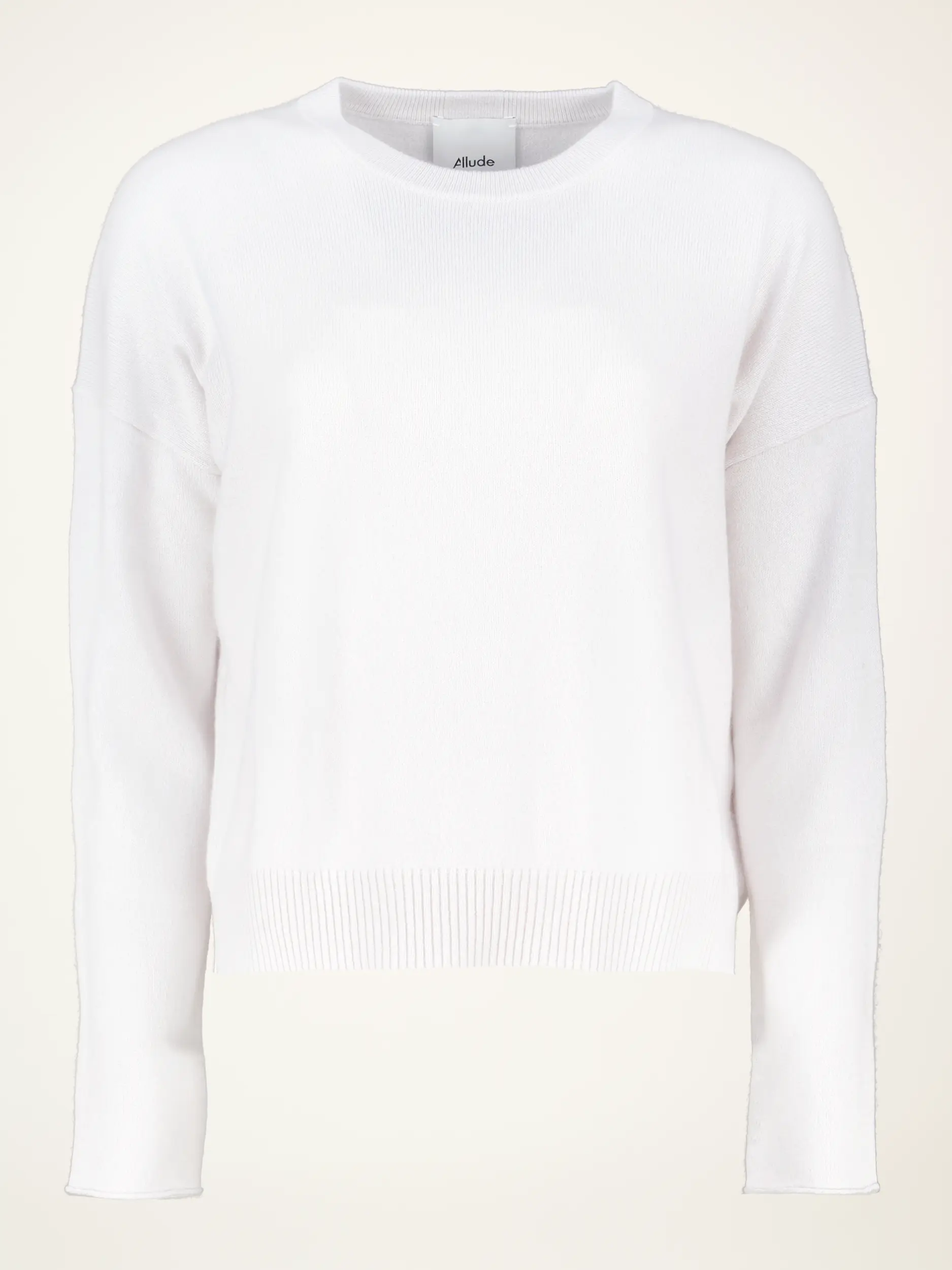 Pullover aus Kaschmir langarm - Artikelansicht - Farbe: Grau