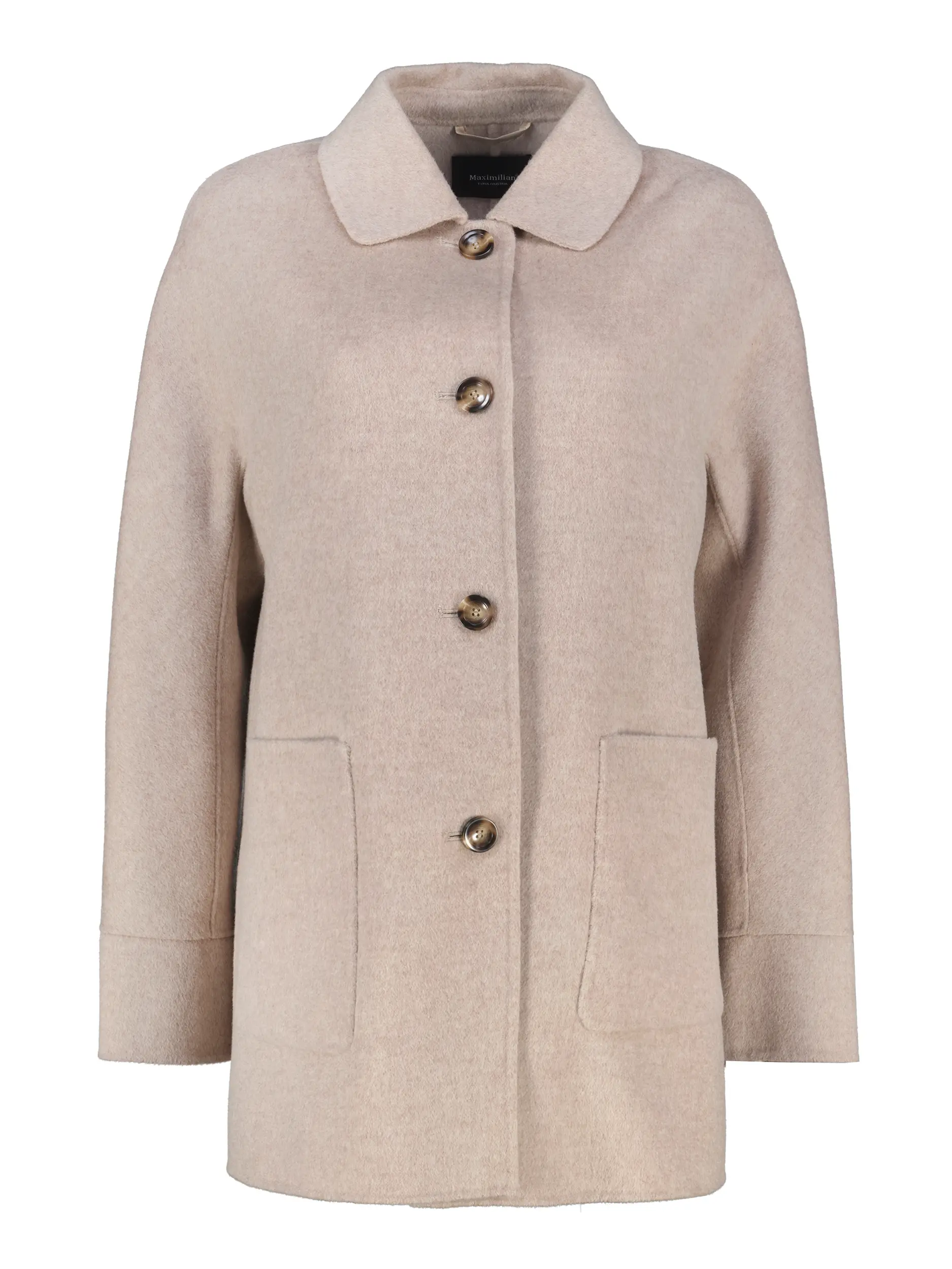 Kurzmantel 'Madita' aus Wolle - Artikel Vorderseite - Farbe: Beige
