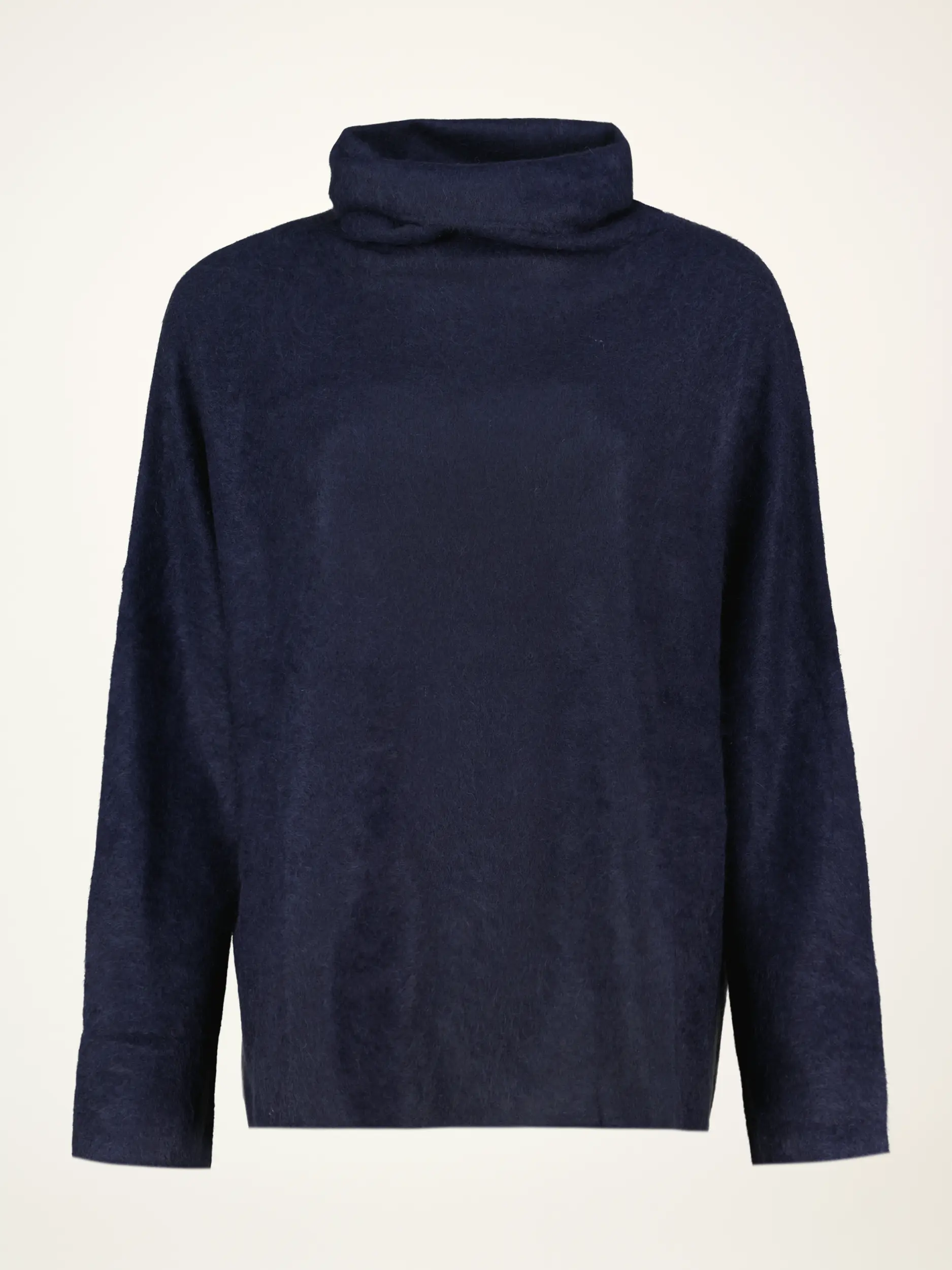 Rollkragenpullover aus Kaschmir langarm - Artikelansicht - Farbe: Blau