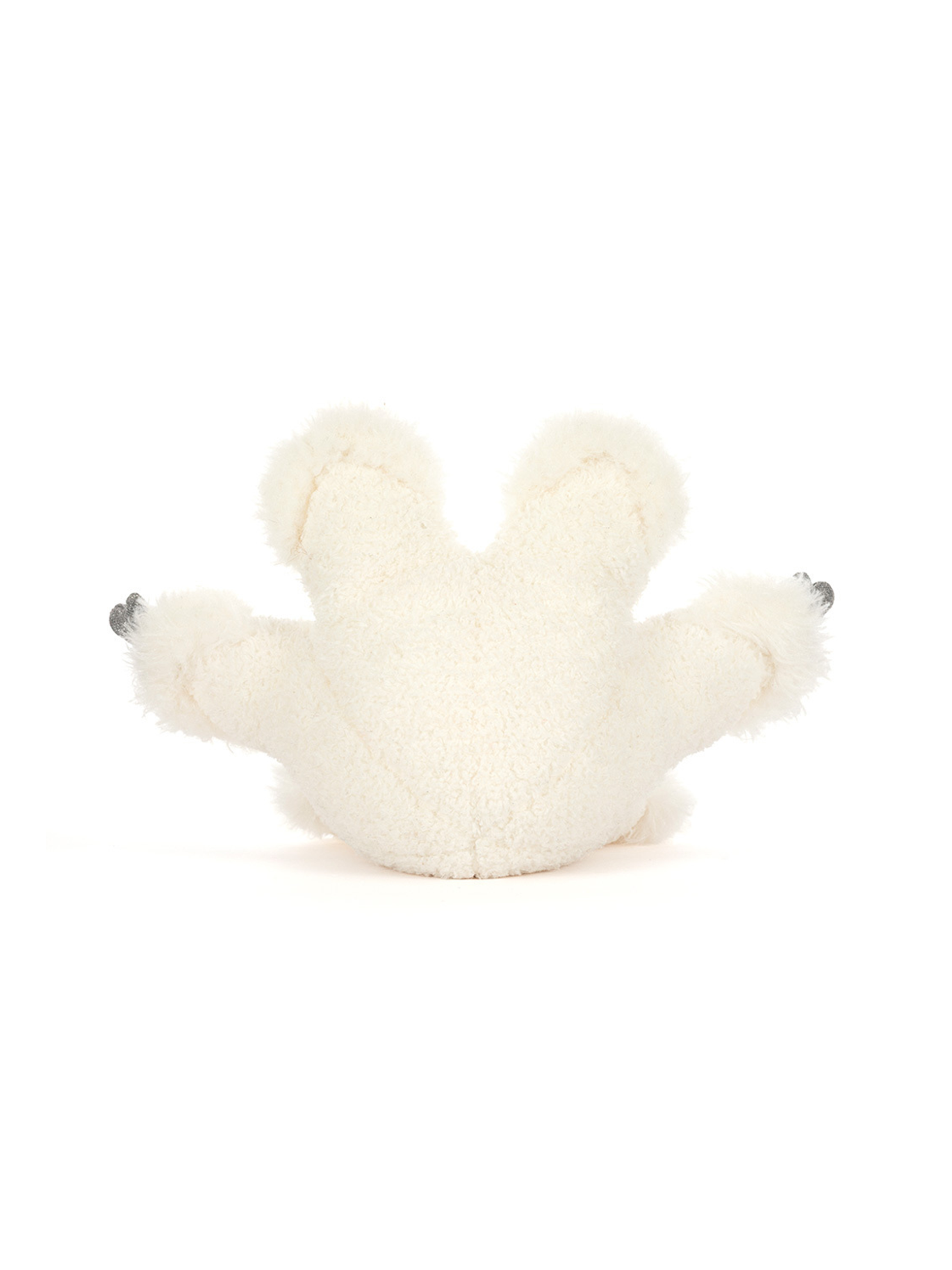 Jellycat-Stofftier 'Amuseables Snowflake' - Artikel Rückseite - Farbe: Creme
