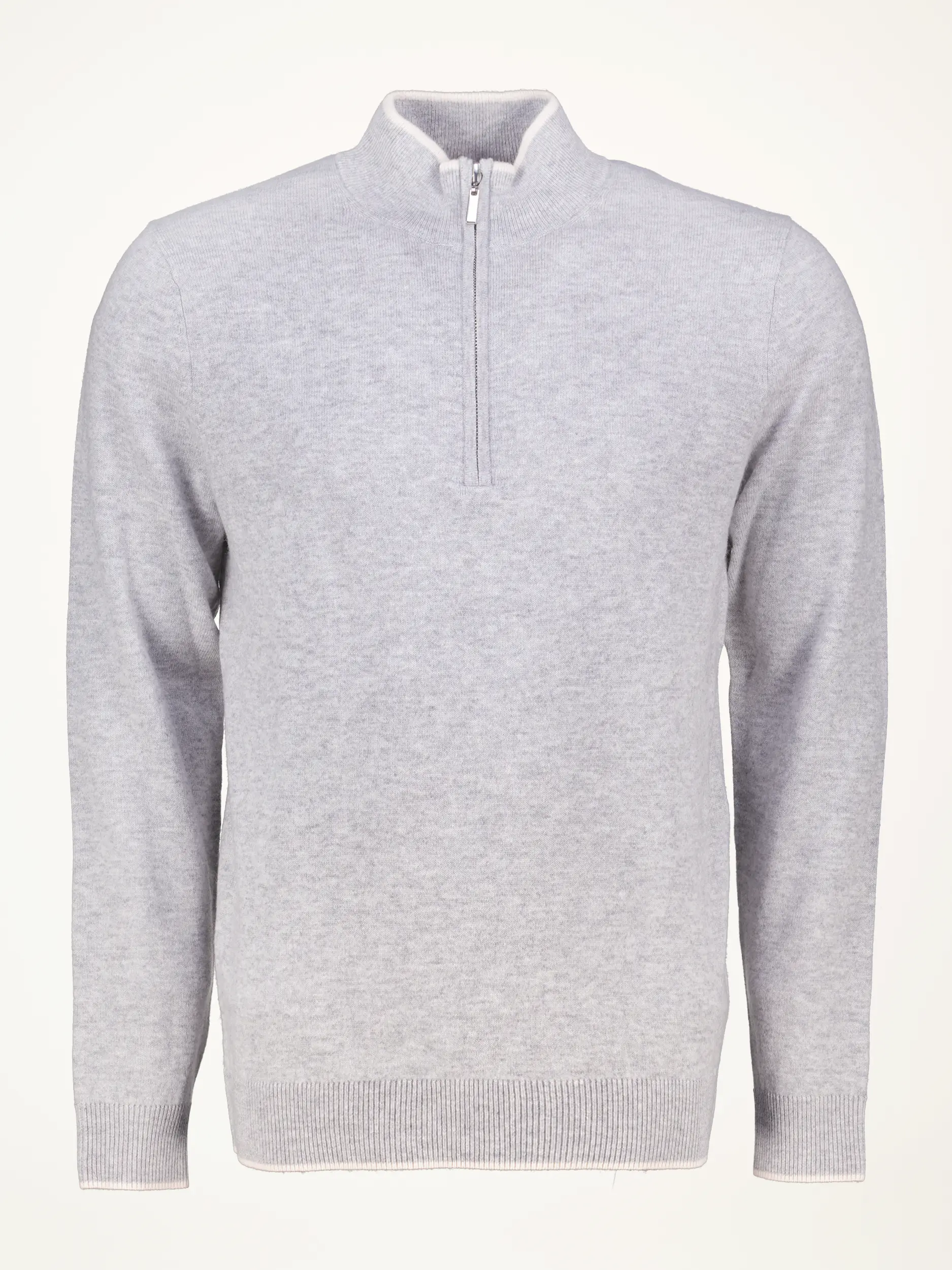 Pullover 'Troia' aus Merinowoll-Mix - Artikelansicht - Farbe: Grau