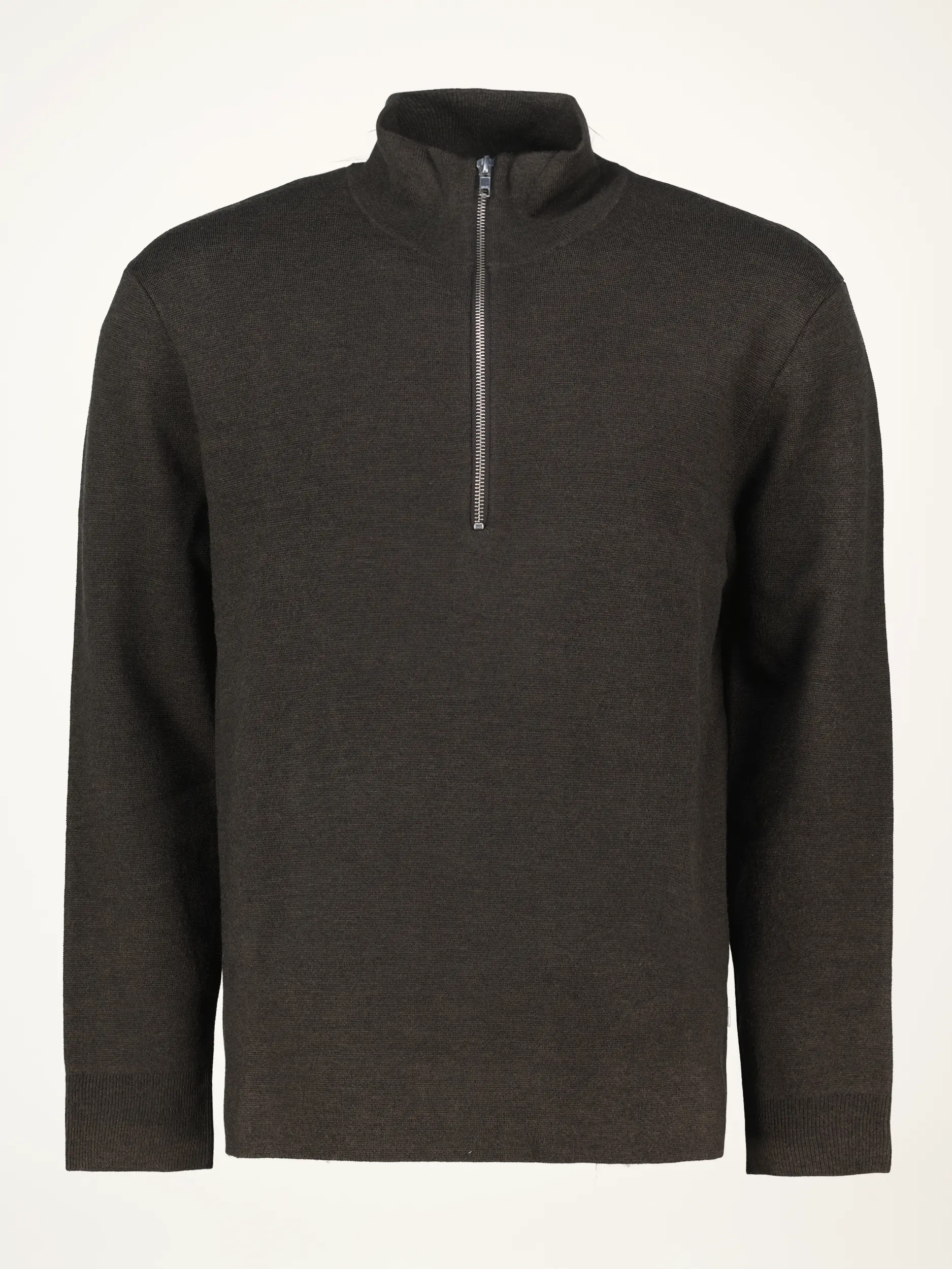 Pullover 'Harald' langarm - Artikelansicht - Farbe: Braun