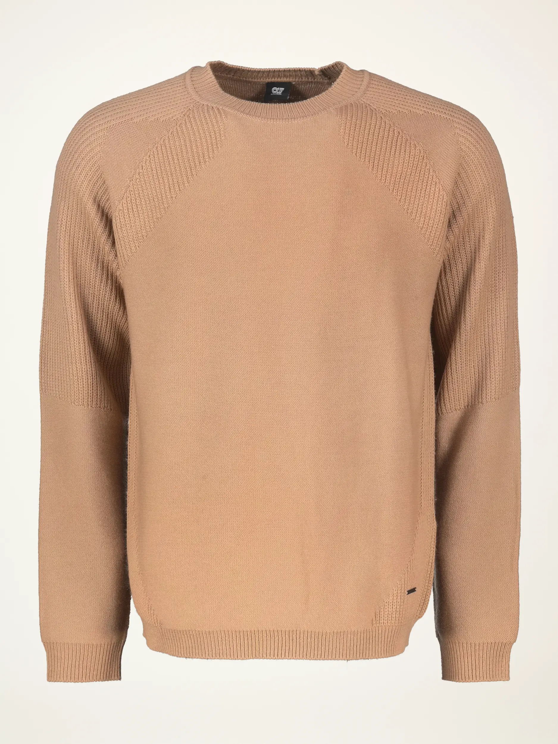 Pullover 'Fleur' aus Woll-Mix langarm - Artikelansicht - Farbe: Braun