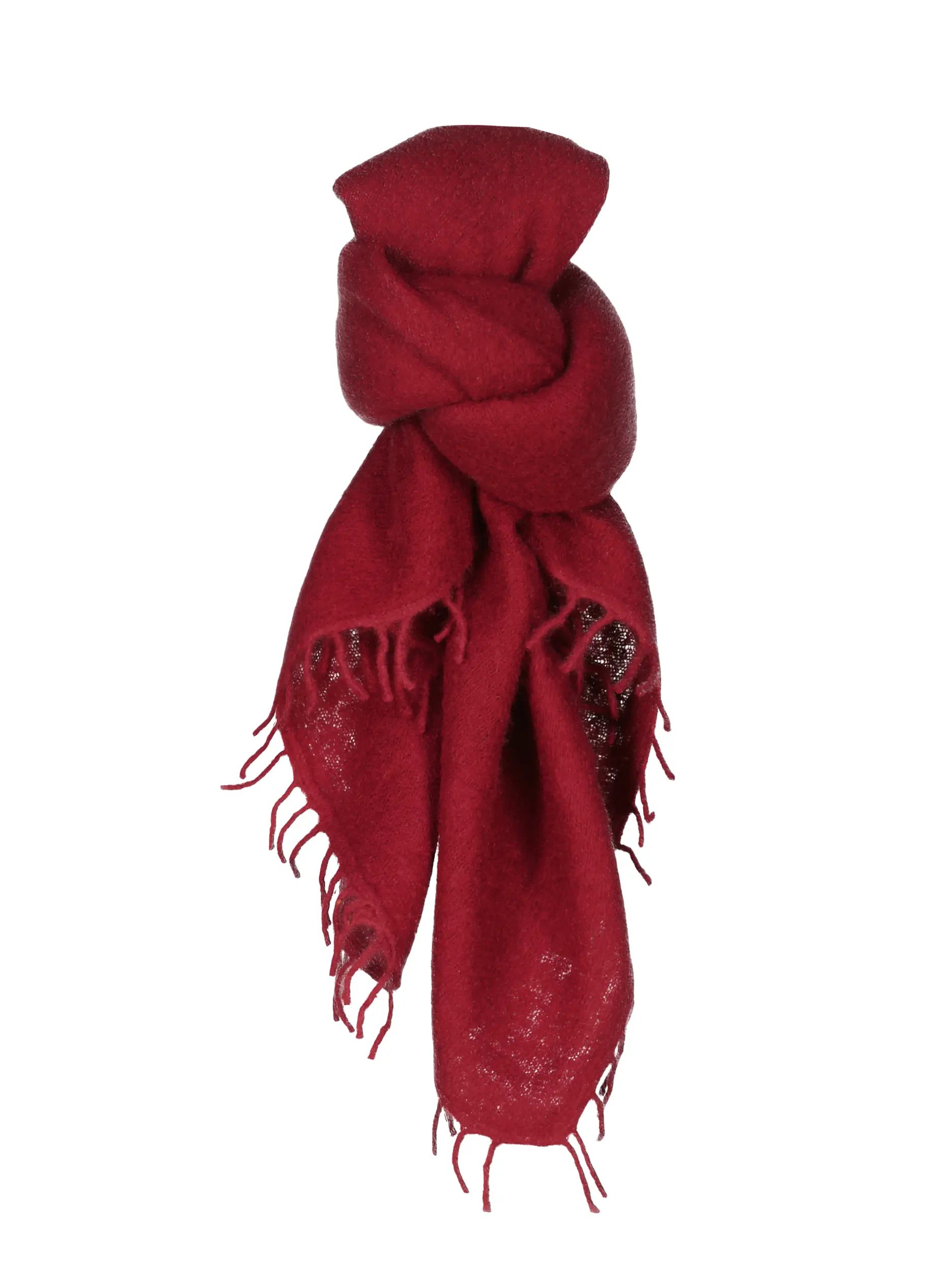 Kaschmirtuch - Artikel Vorderseite - Farbe: Rot