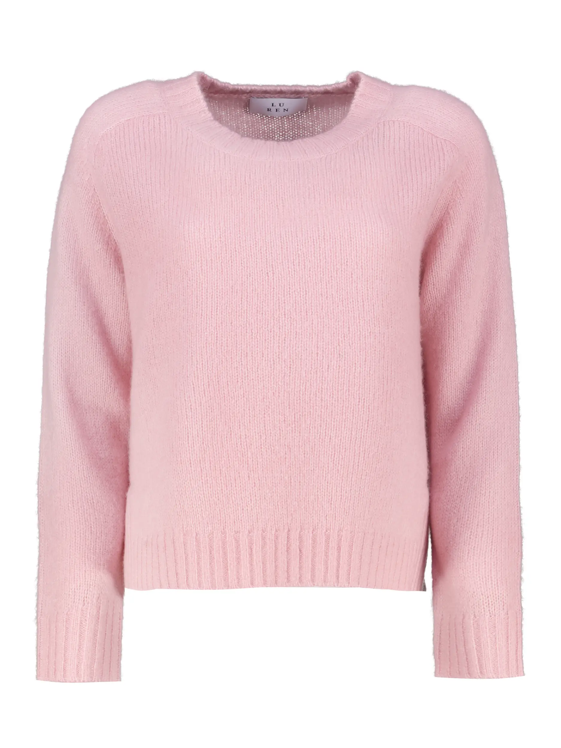 Pullover 'Fuyo' aus Kaschmir Seide Mix - Artikel Vorderseite - Farbe: Rosa&Pink