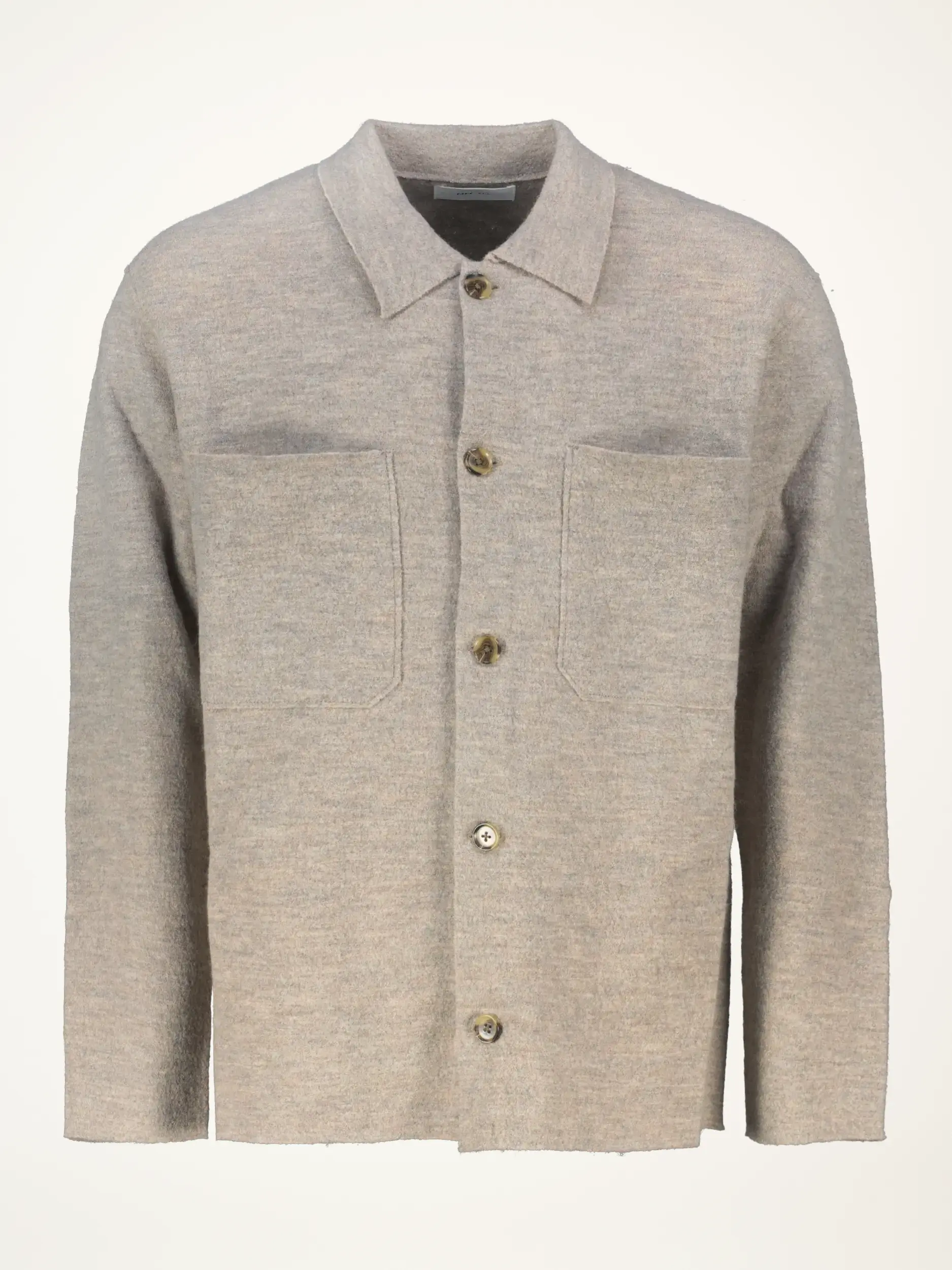 Overshirt 'Jonas' aus Wolle - Artikelansicht - Farbe: Braun