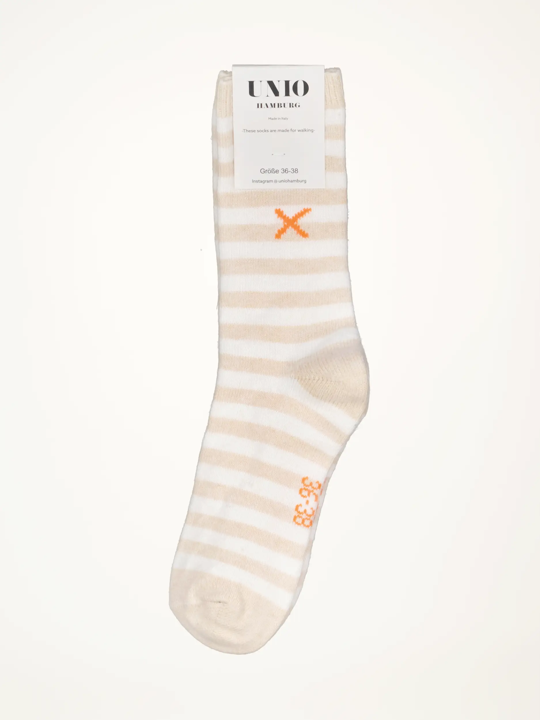 Socken 'Cosy Classic' - Artikelansicht - Farbe: Beige