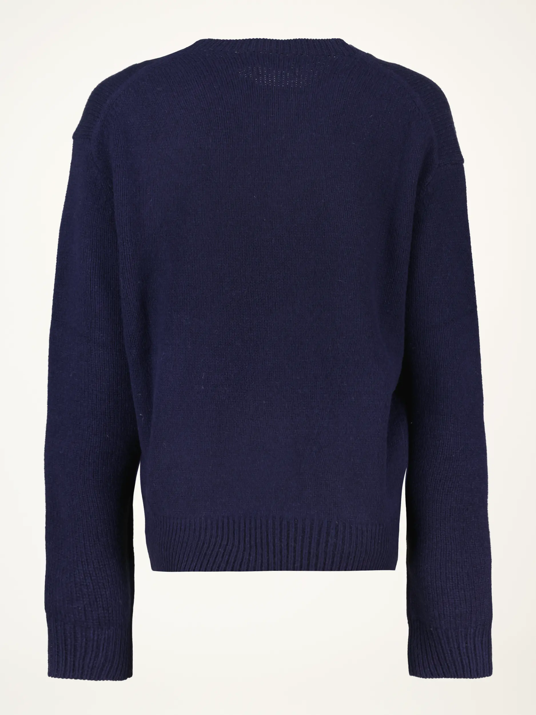 Wollpullover mit Polo Bear  - Artikel Rückseite - Farbe: Blau