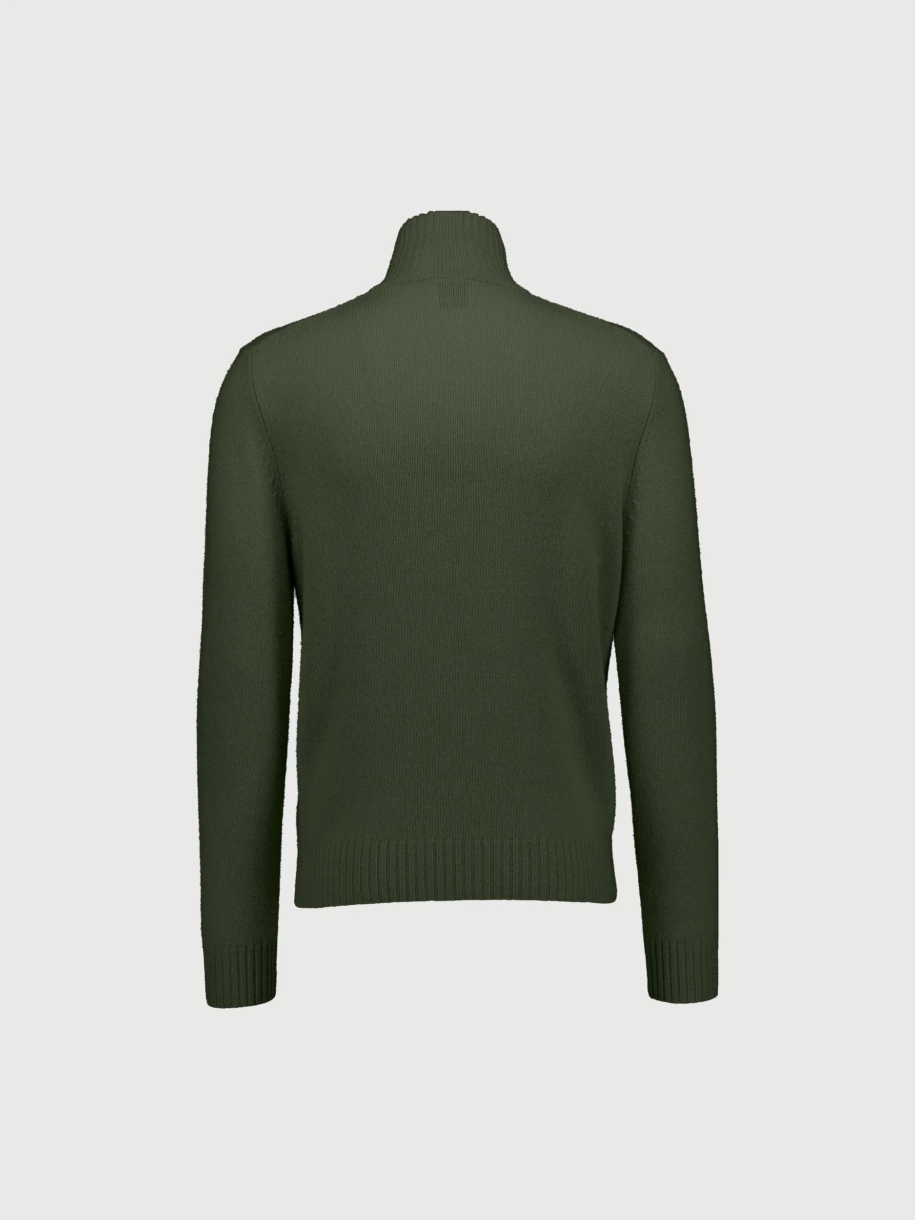 Pullover aus Kaschmir-Mix - Artikel Rückseite - Farbe: Grün