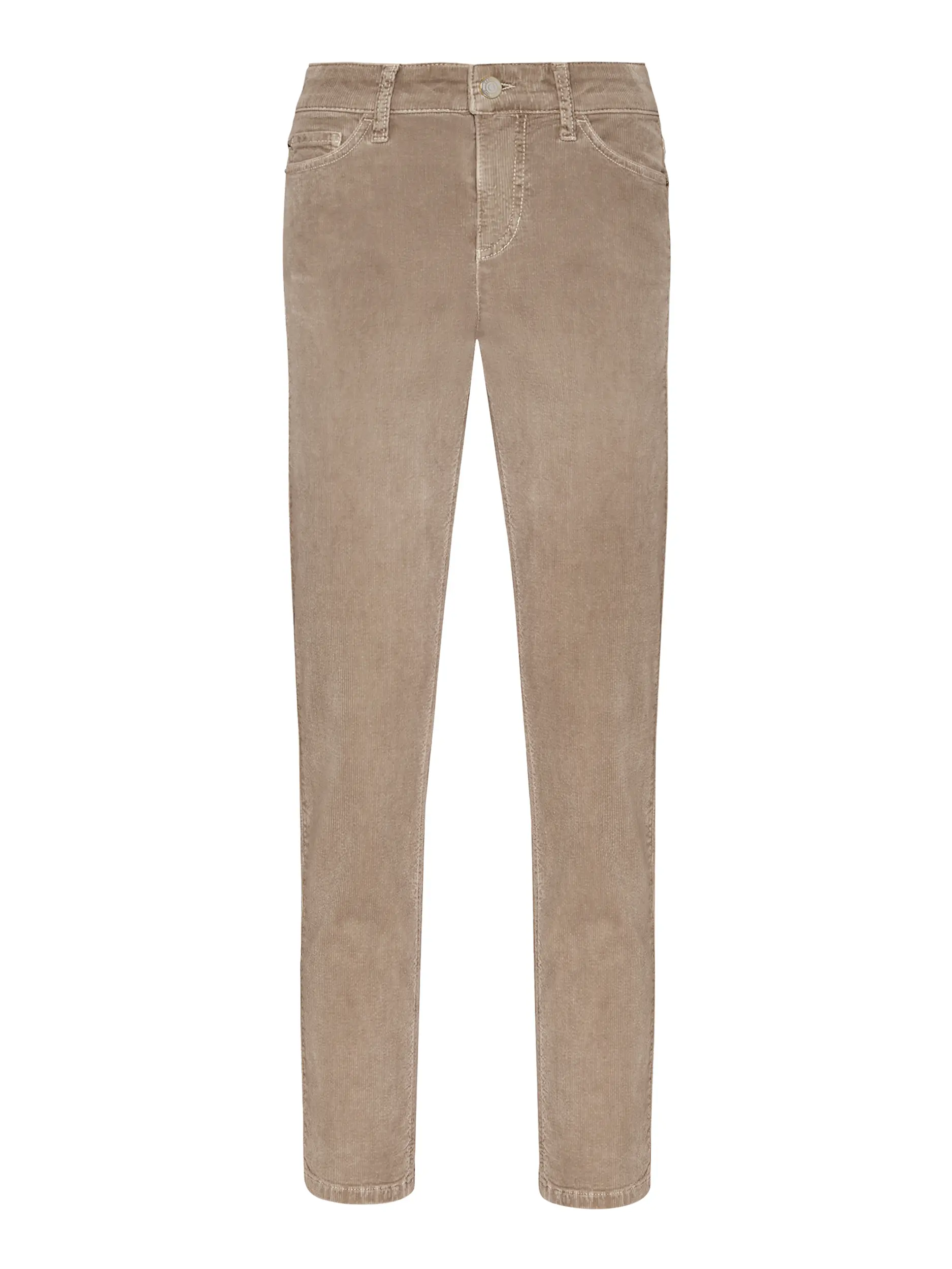 Cordhose 'Piper Cropped' - Artikel Vorderseite - Farbe: Creme