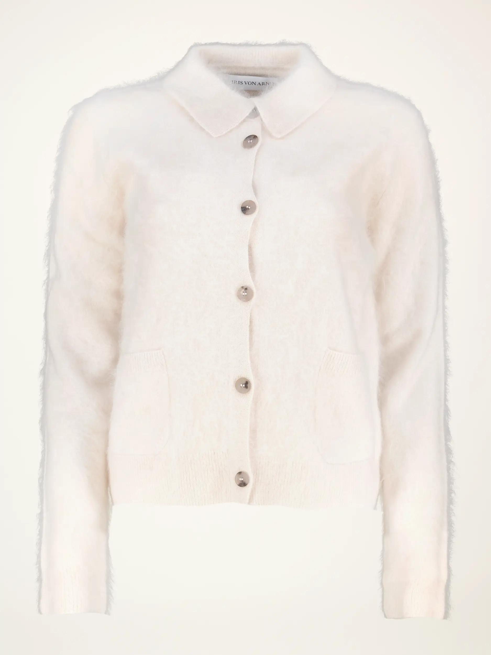 Strickjacke 'Elyn' aus Kaschmir - Artikelansicht - Farbe: Creme