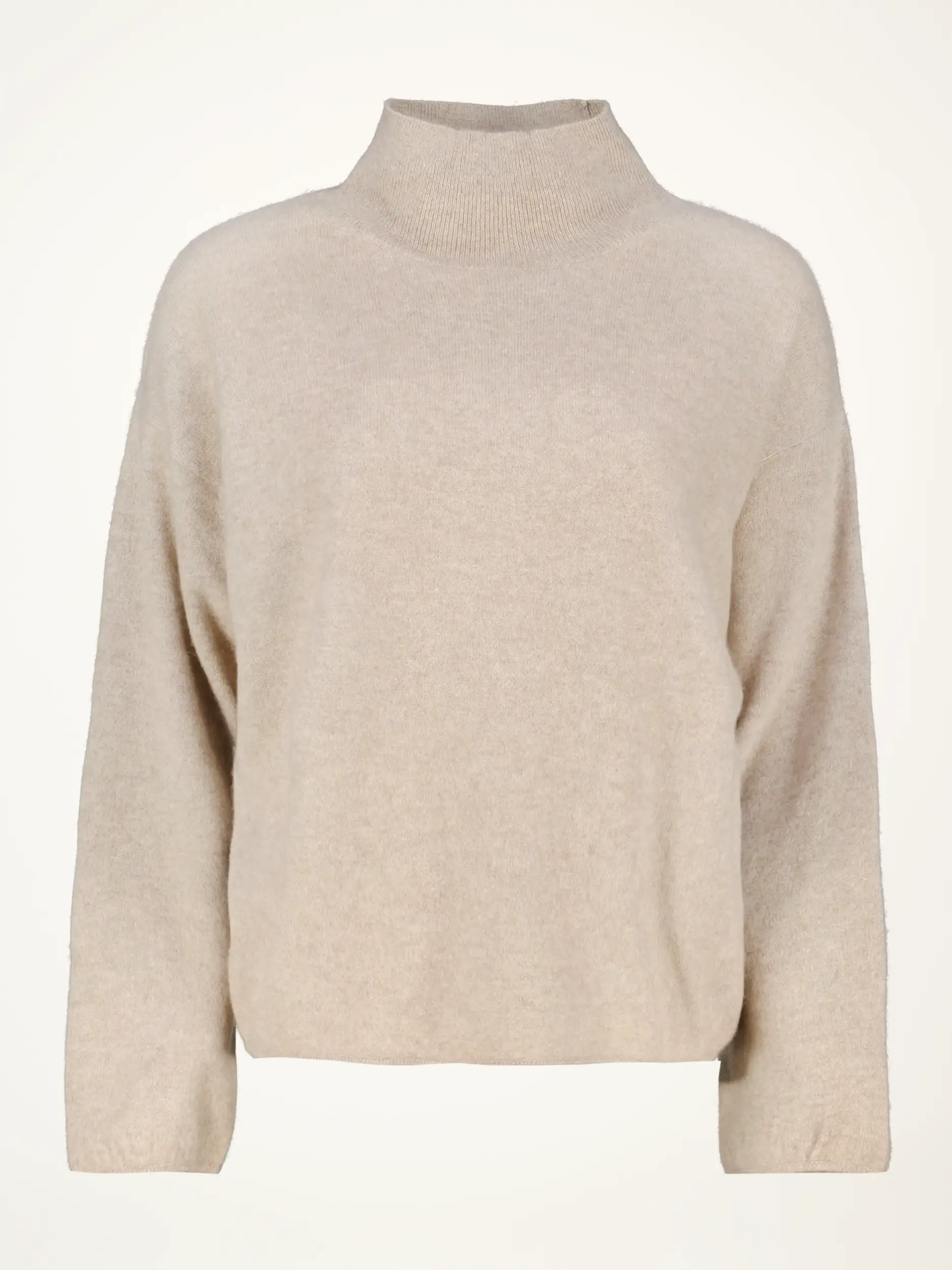 Pullover aus Kaschmir langarm - Artikelansicht - Farbe: Beige