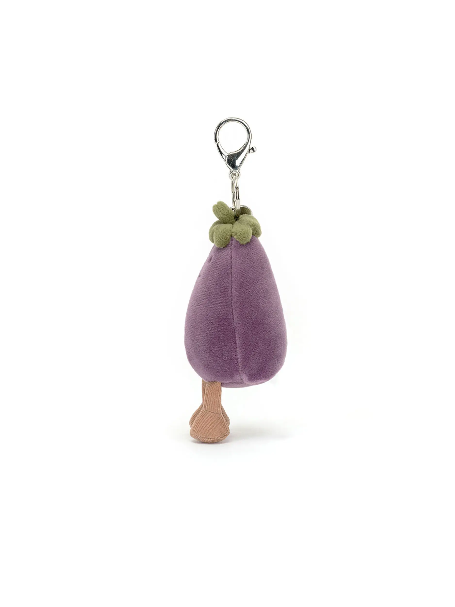 Jellycat-Anhänger 'Amuseables Aubergine Bag Charm' - Artikel weitere Detailansicht 1 - Farbe: Violett