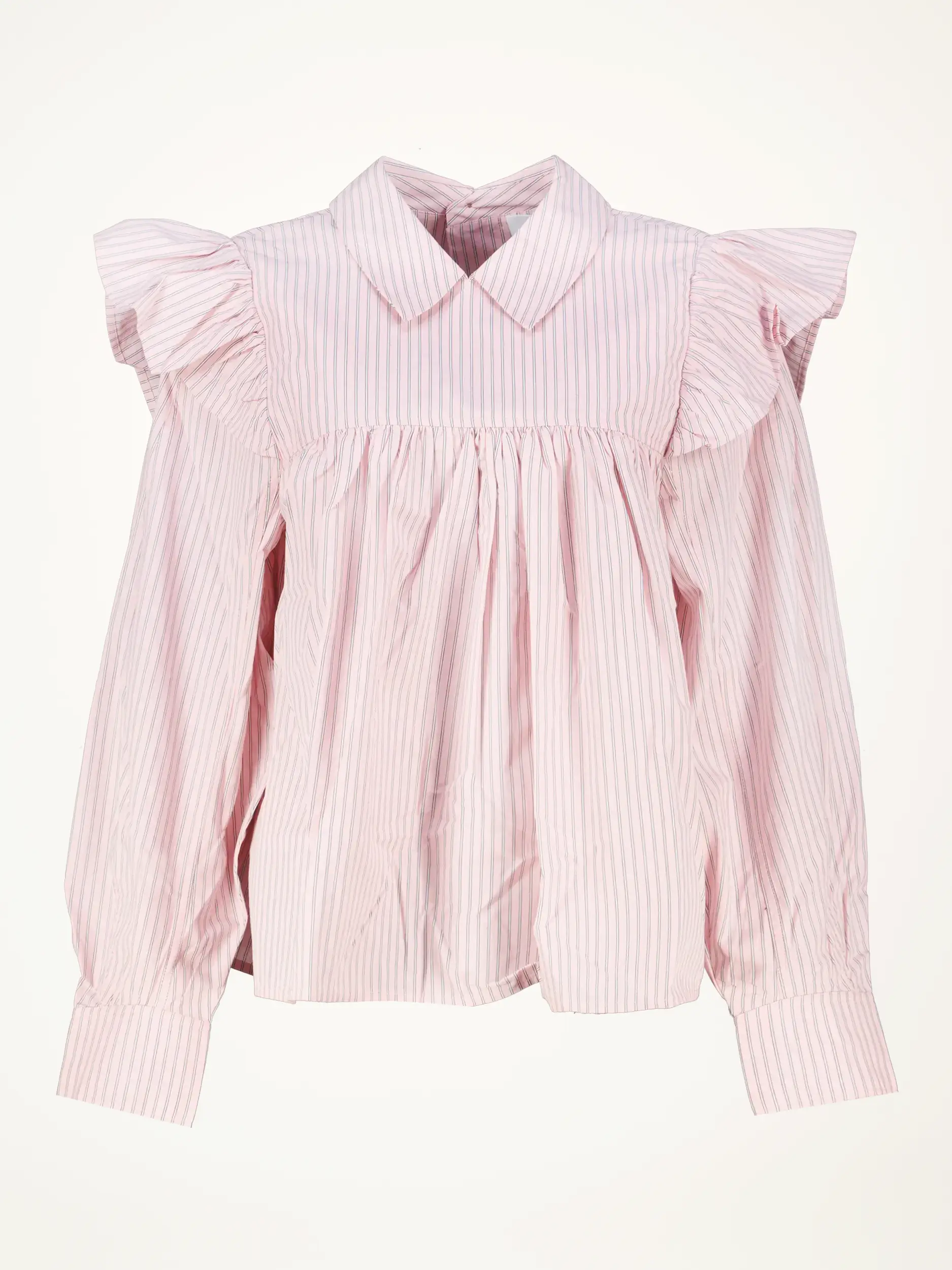 Gestreifte Bluse  - Artikelansicht - Farbe: Rosa&Pink