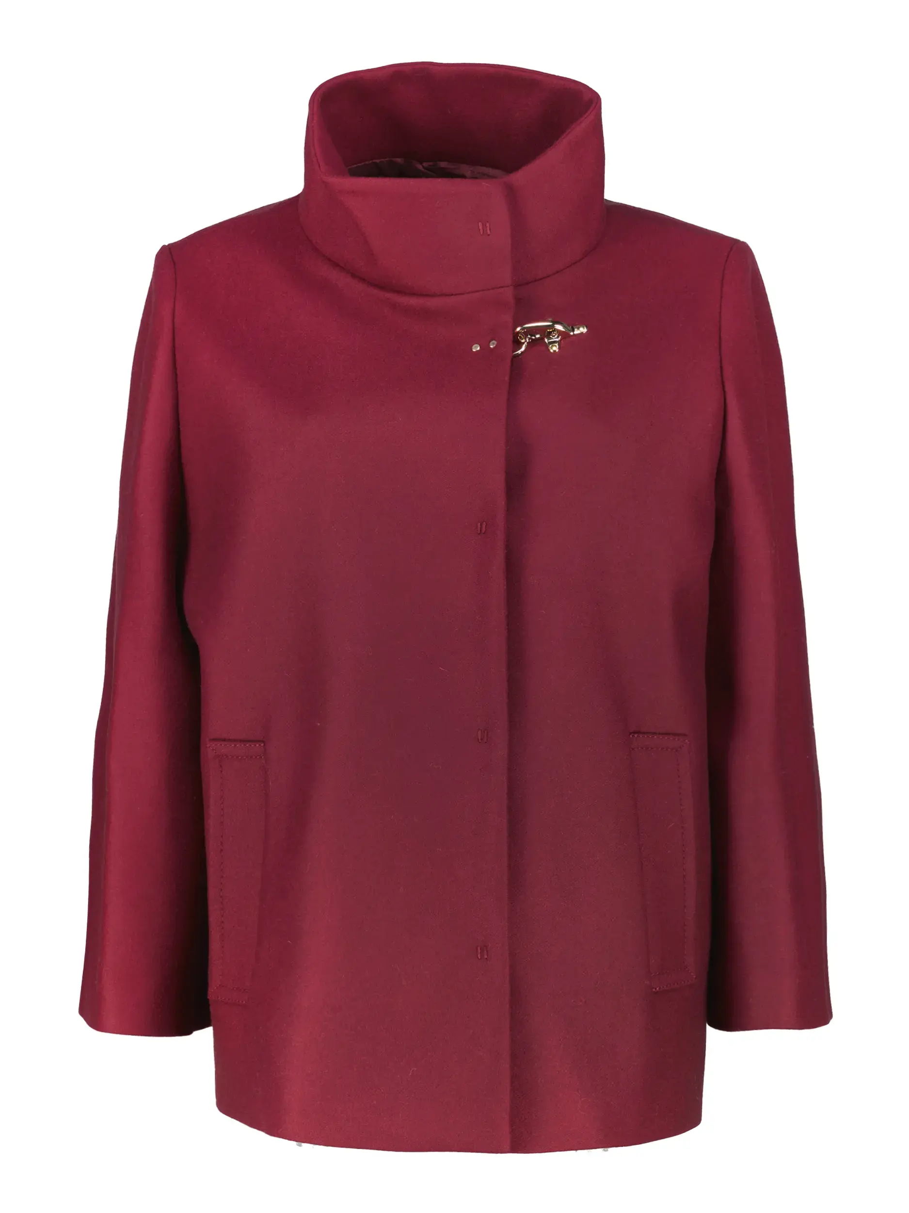 Wolljacke  - Artikel Vorderseite - Farbe: Rot