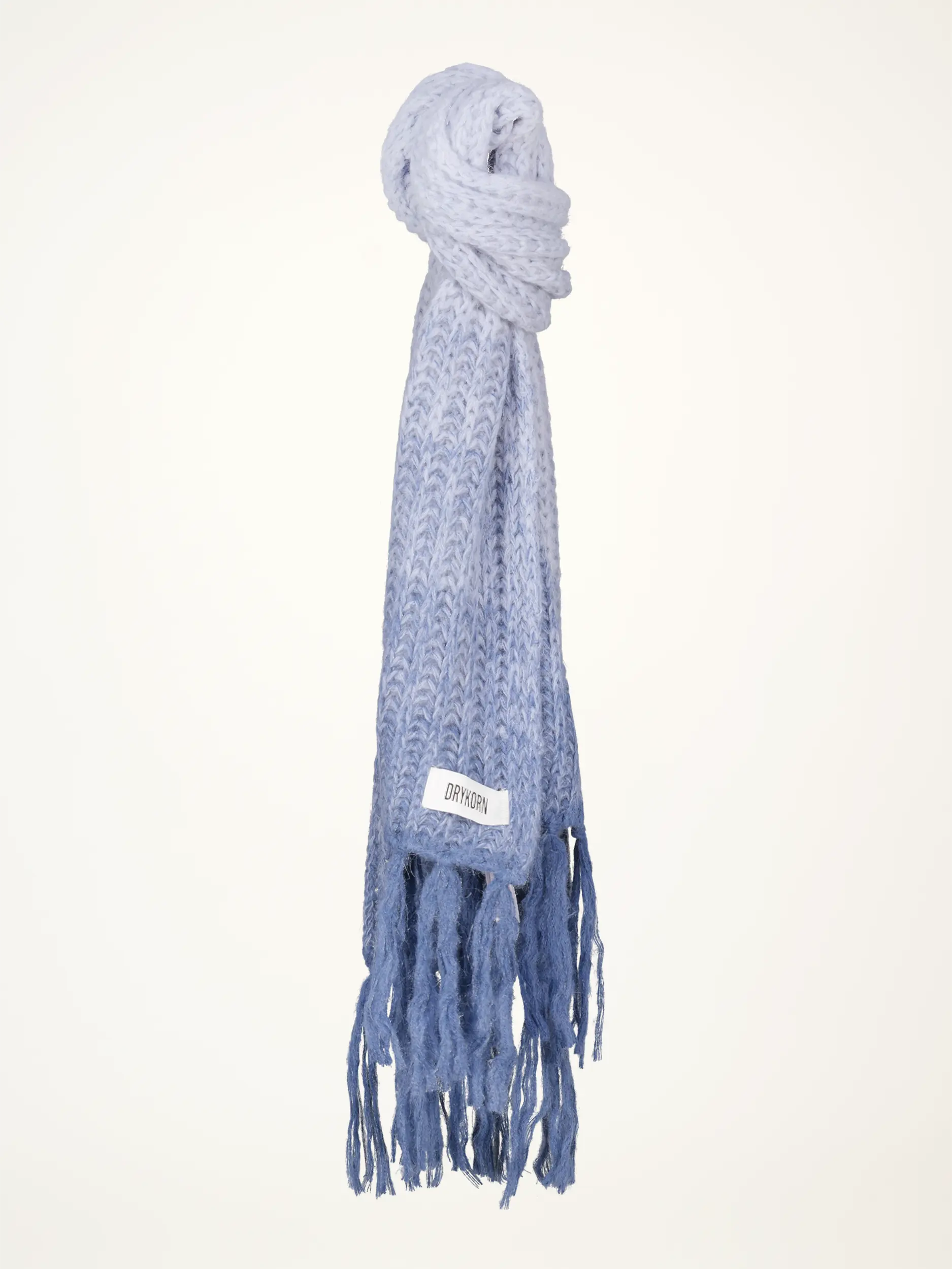 Schal 'Iisha' aus Alpaka-Mix  - Artikelansicht - Farbe: Blau