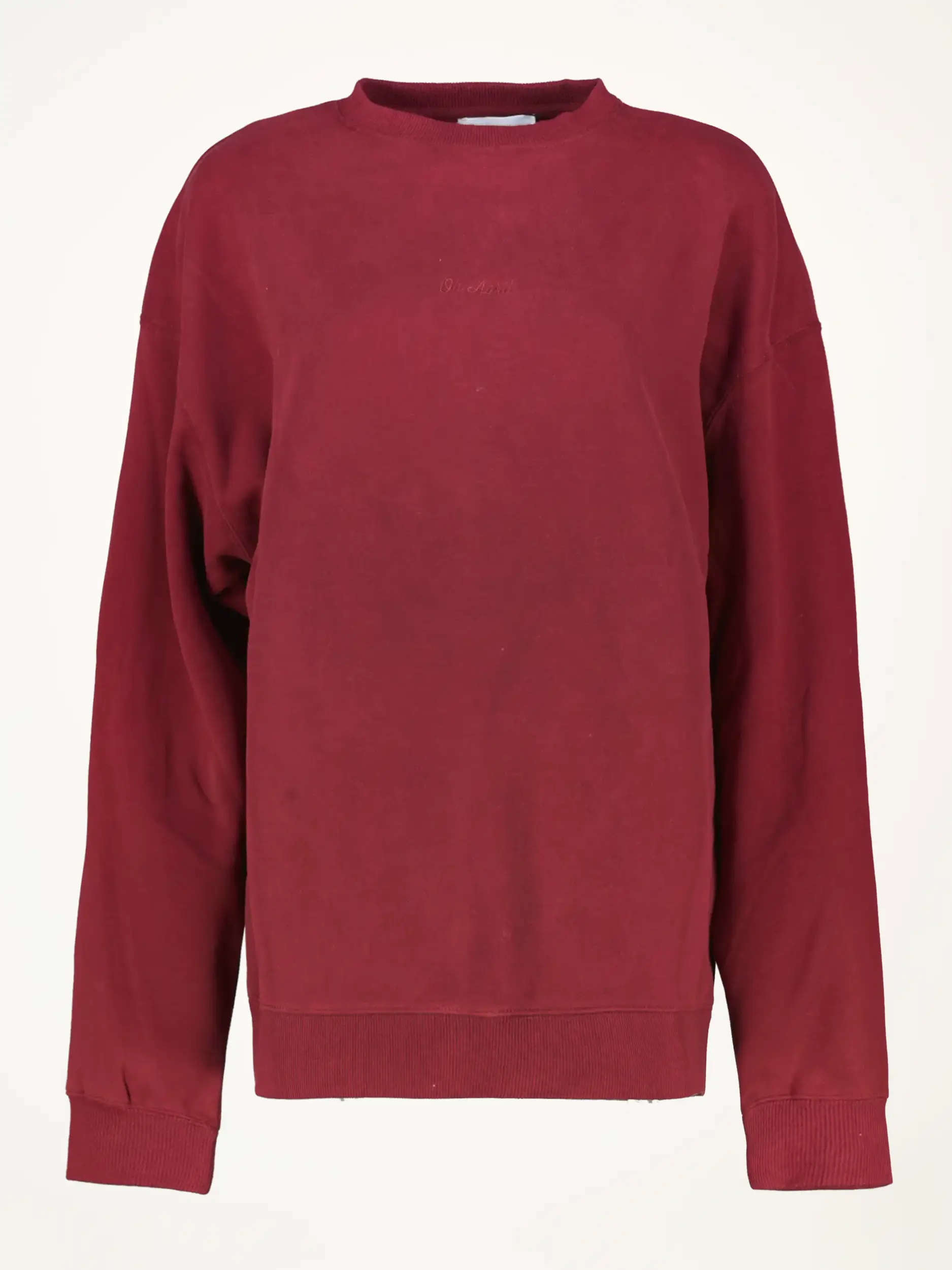 Sweatshirt 'Good Karma Wave' - Artikelansicht - Farbe: Rot