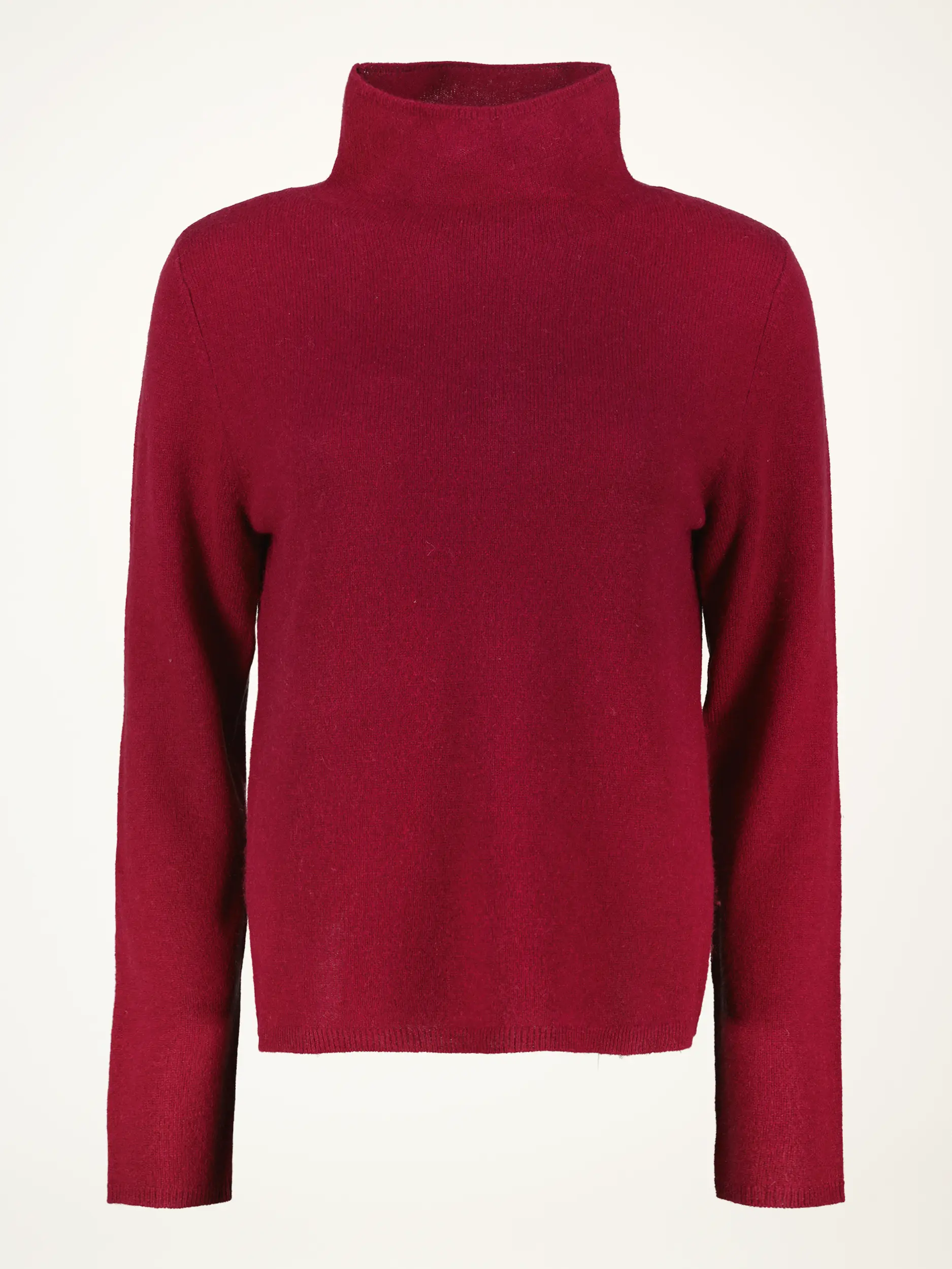 Pullover aus Kaschmir langarm - Artikelansicht - Farbe: Rot