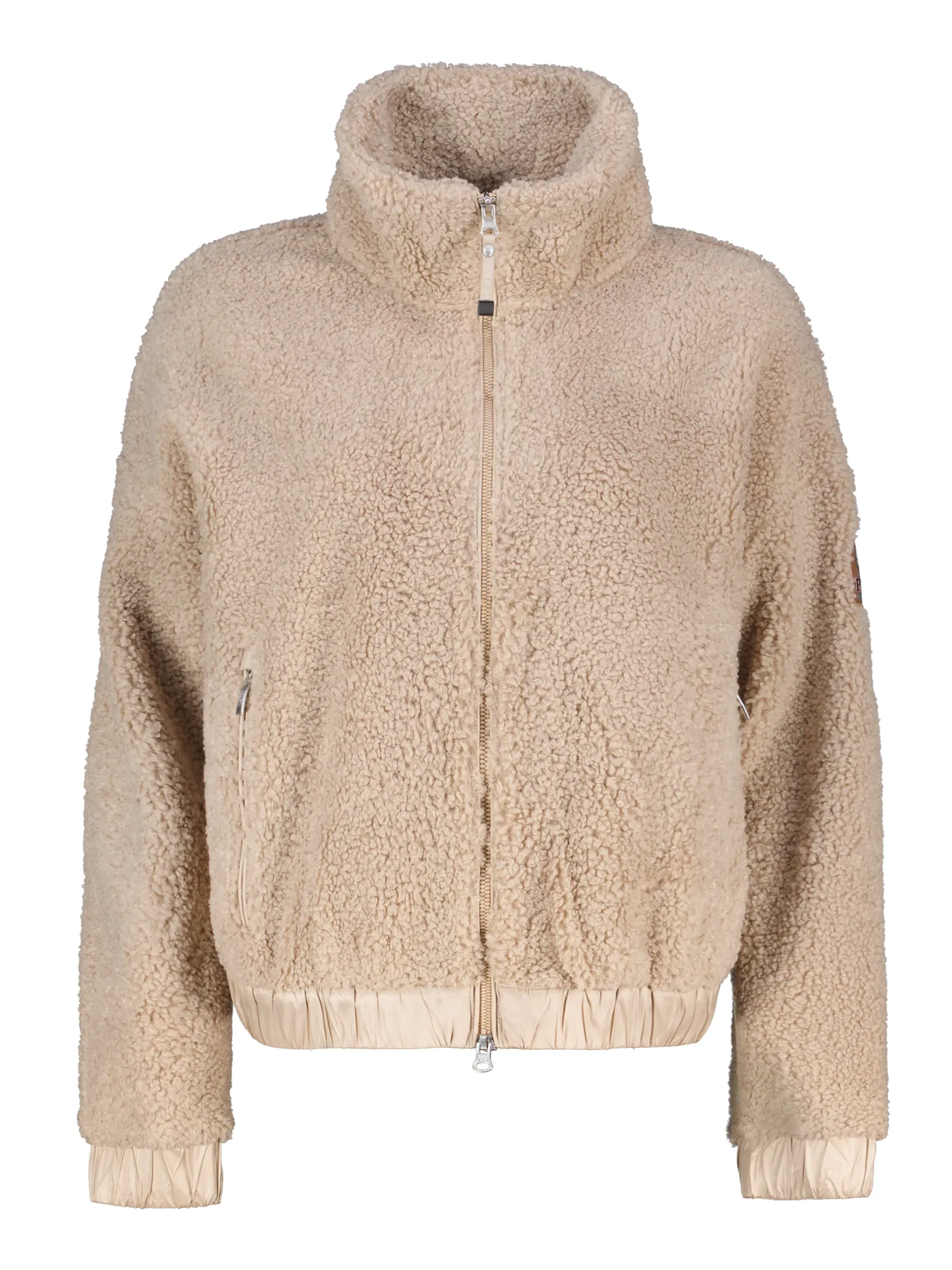 Teddyjacke 'Sori' - Artikel Vorderseite - Farbe: Beige