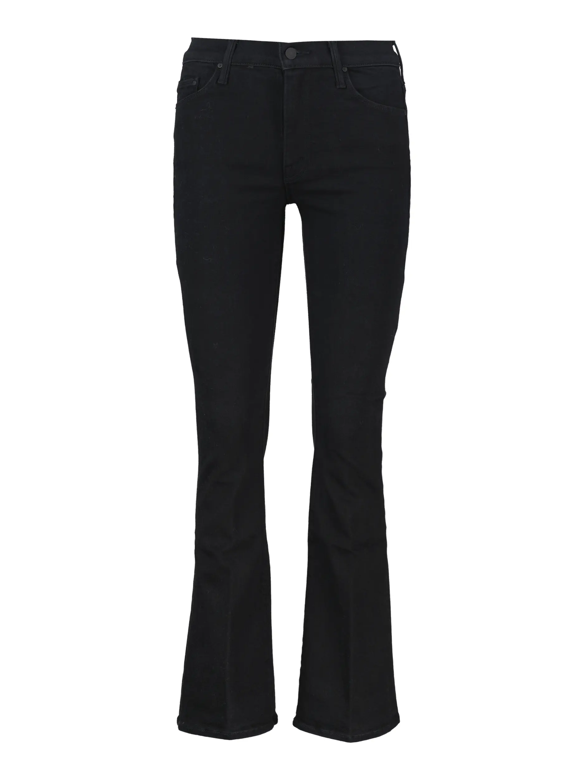 Mid Rise Flared Leg Jeans 'The Weekender' - Artikel Vorderseite - Farbe: Schwarz