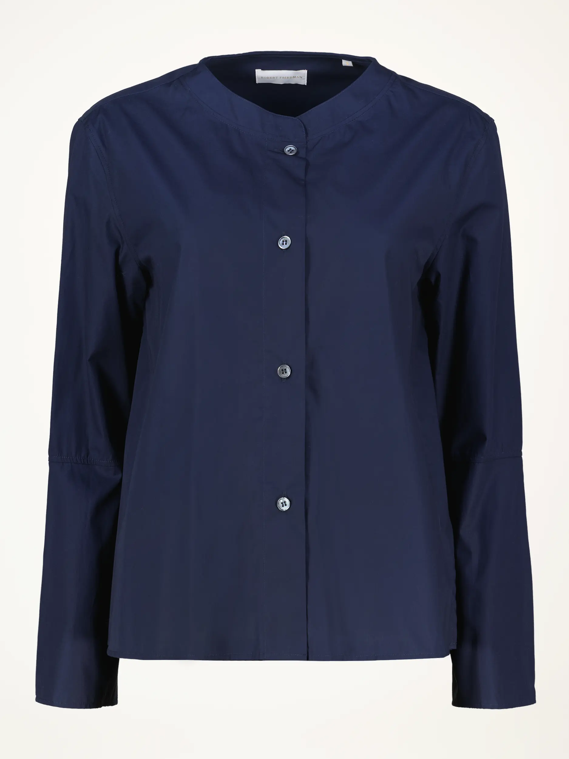 Baumwollbluse 'Zoe' - Artikelansicht - Farbe: Blau