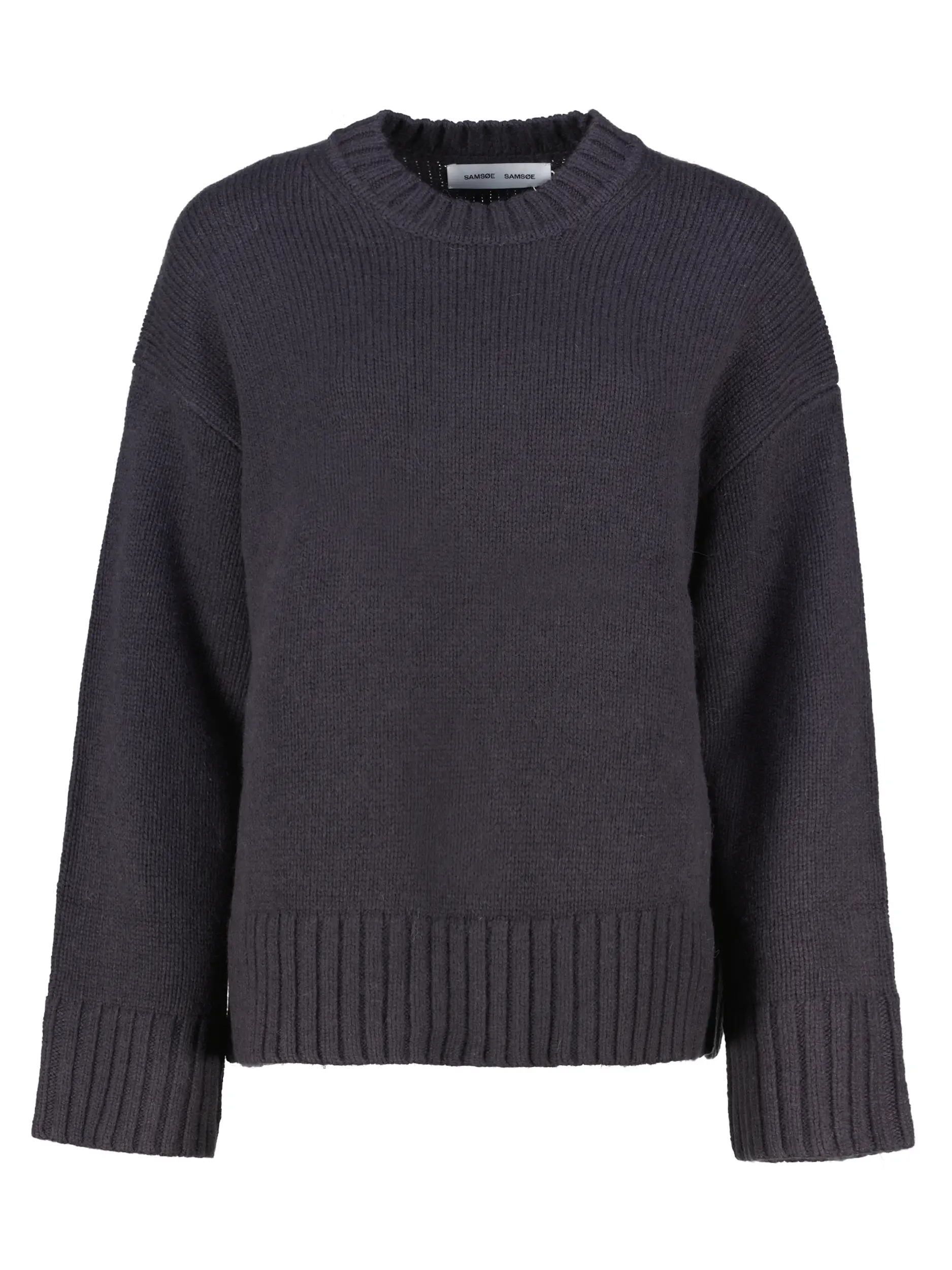 Pullover 'Sakeiku' aus Wolle langarm  - Artikel Vorderseite - Farbe: Blau