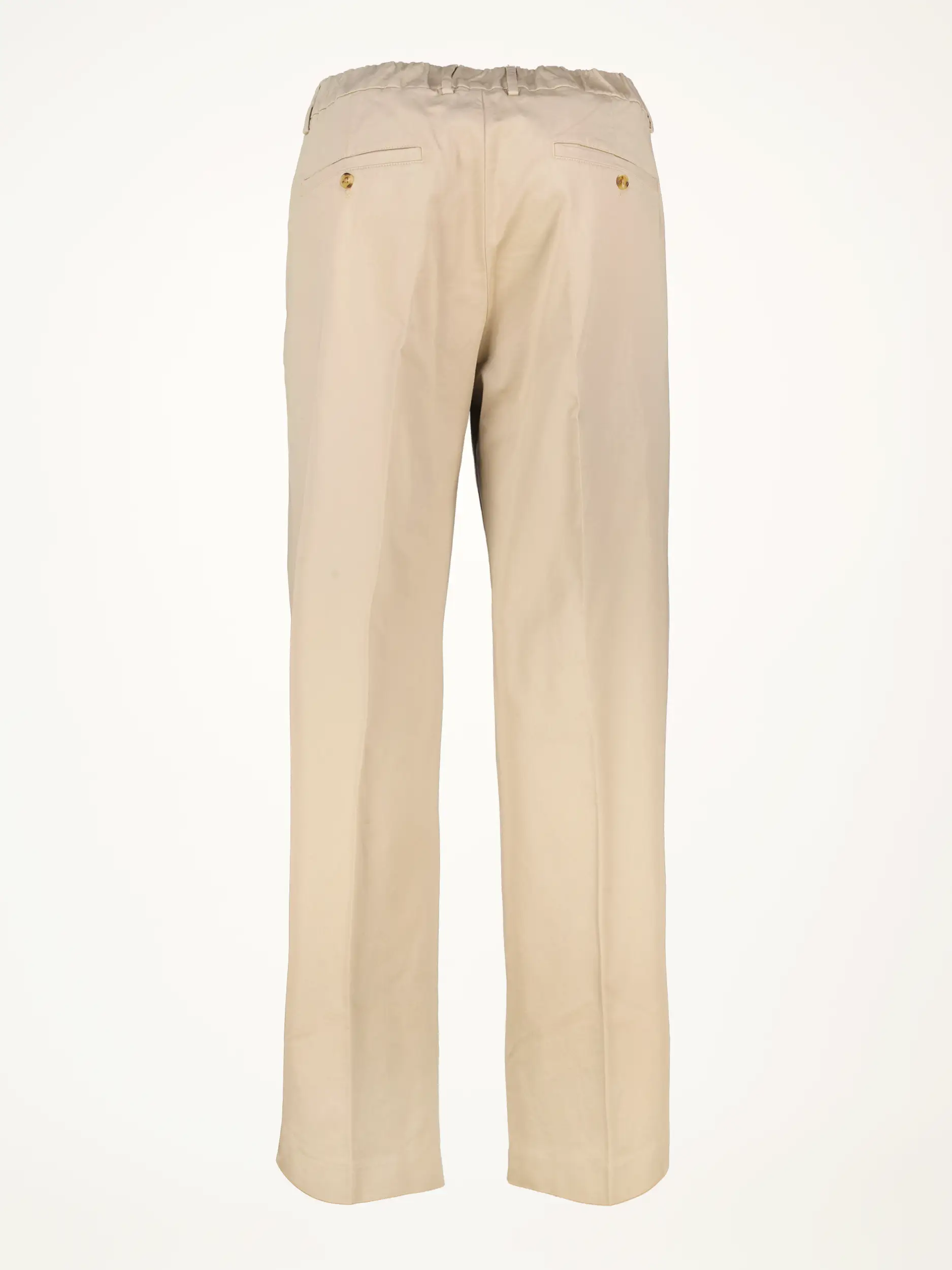 Chino 'Kay' - Artikel Rückseite - Farbe: Braun