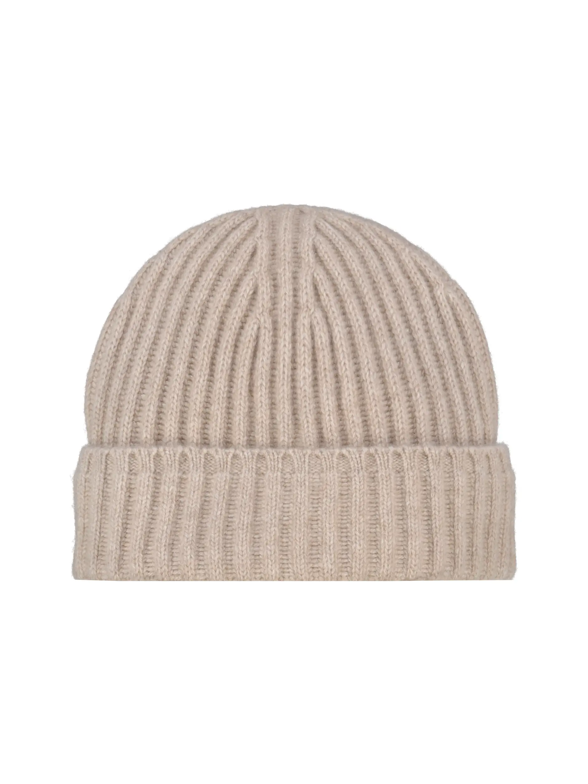 Mütze aus Kaschmir - Artikel Vorderseite - Farbe: Beige