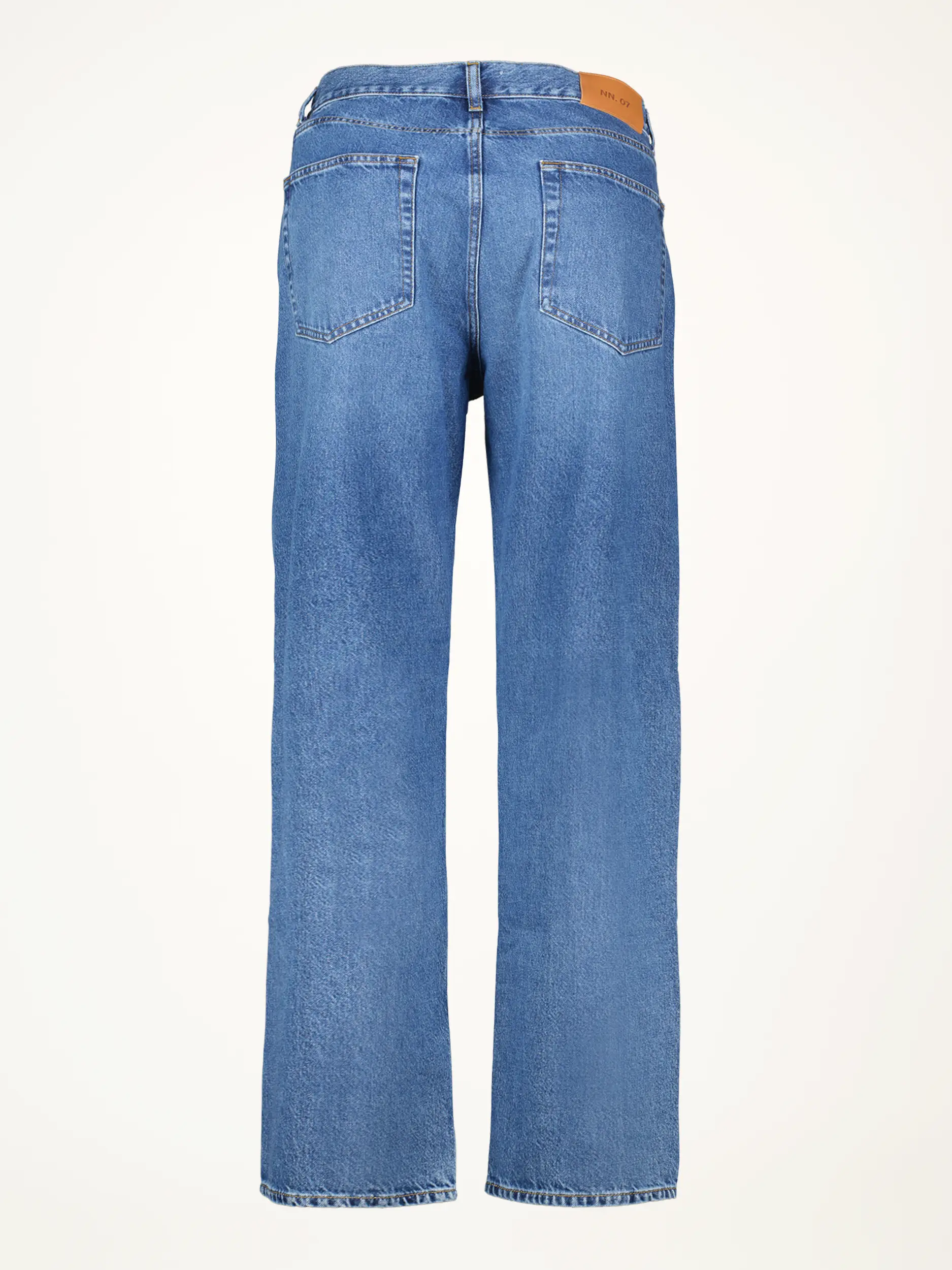 Mid Rise Relaxed Fit Jeans 'Otis' - Artikel Rückseite - Farbe: Blau