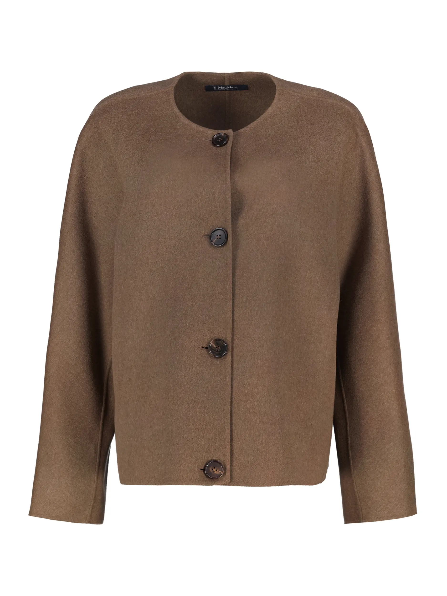 Wolljacke 'Kate' - Artikel Vorderseite - Farbe: Braun