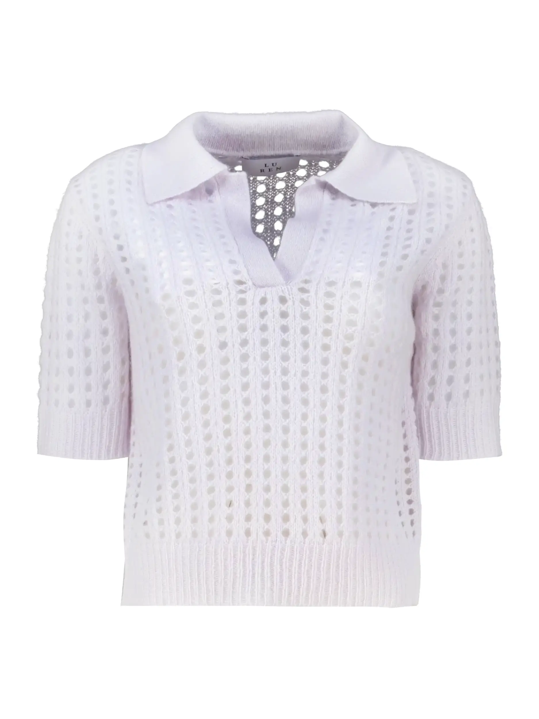 Pullover 'Kikyo' aus Kaschmir Seide Mix - Artikel Vorderseite - Farbe: Grau