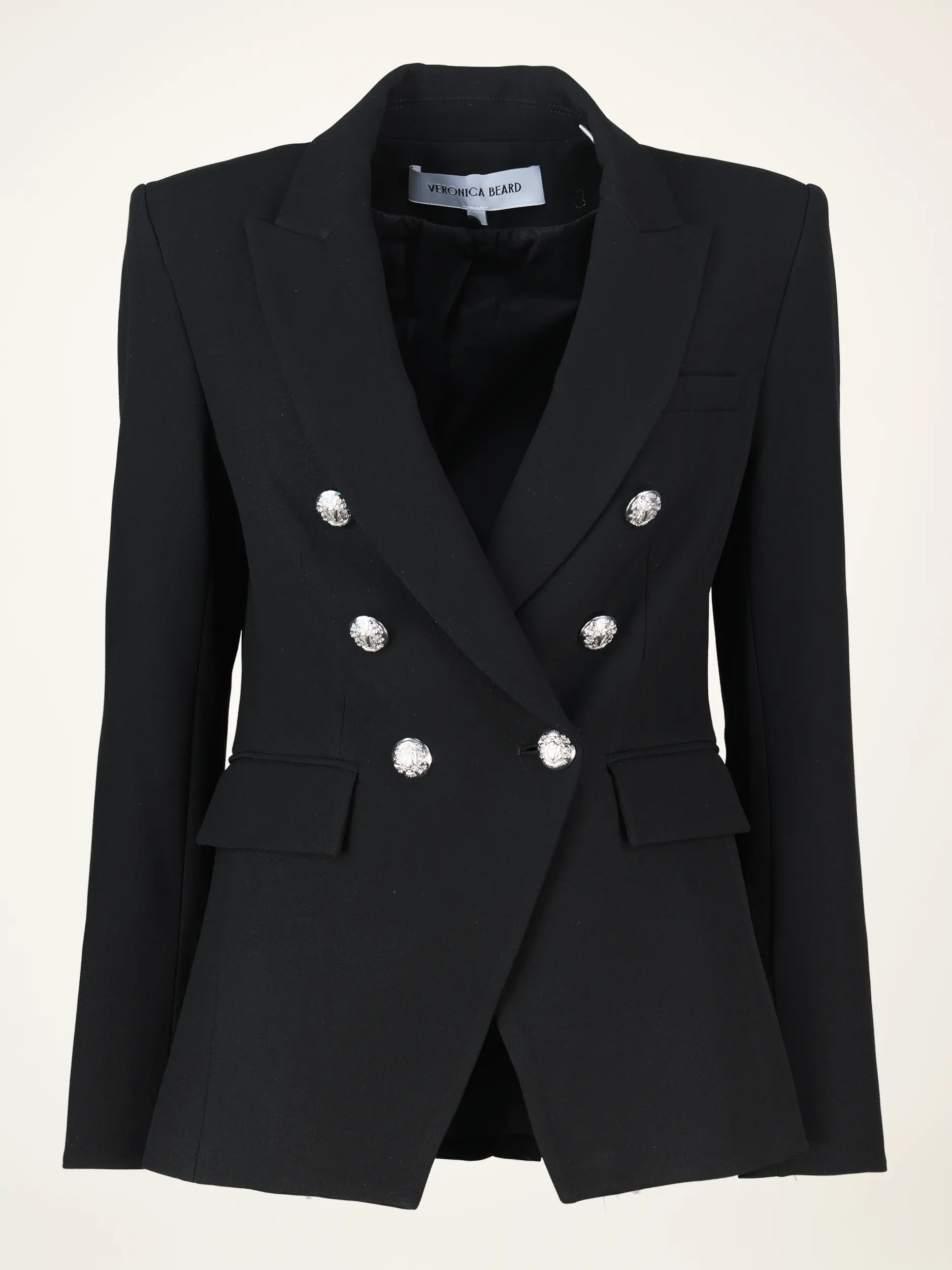 Blazer 'Miller Dickeyjacket' langarm - Artikelansicht - Farbe: Schwarz