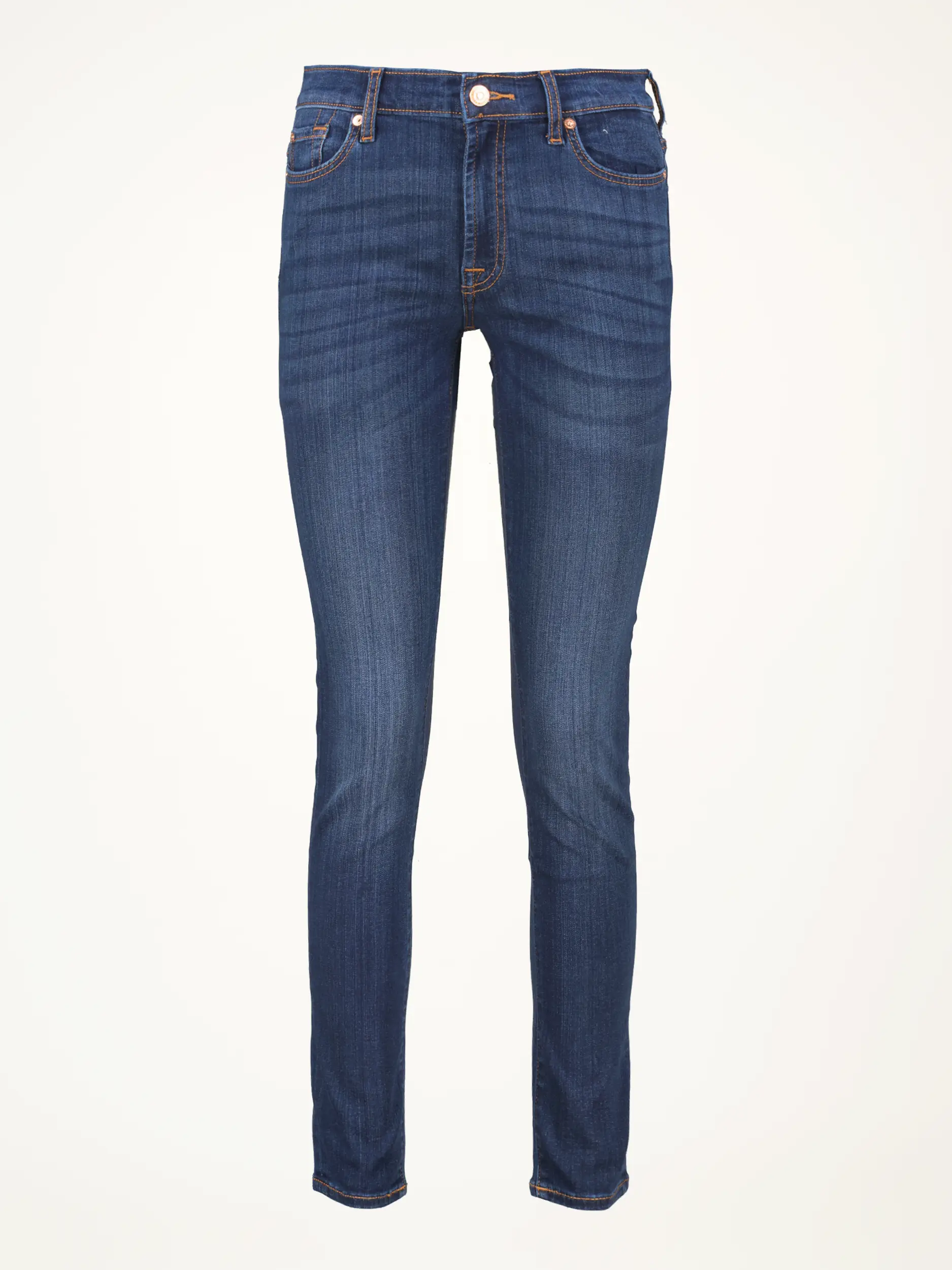 High Waist Skinny Jeans  - Artikelansicht - Farbe: Blau