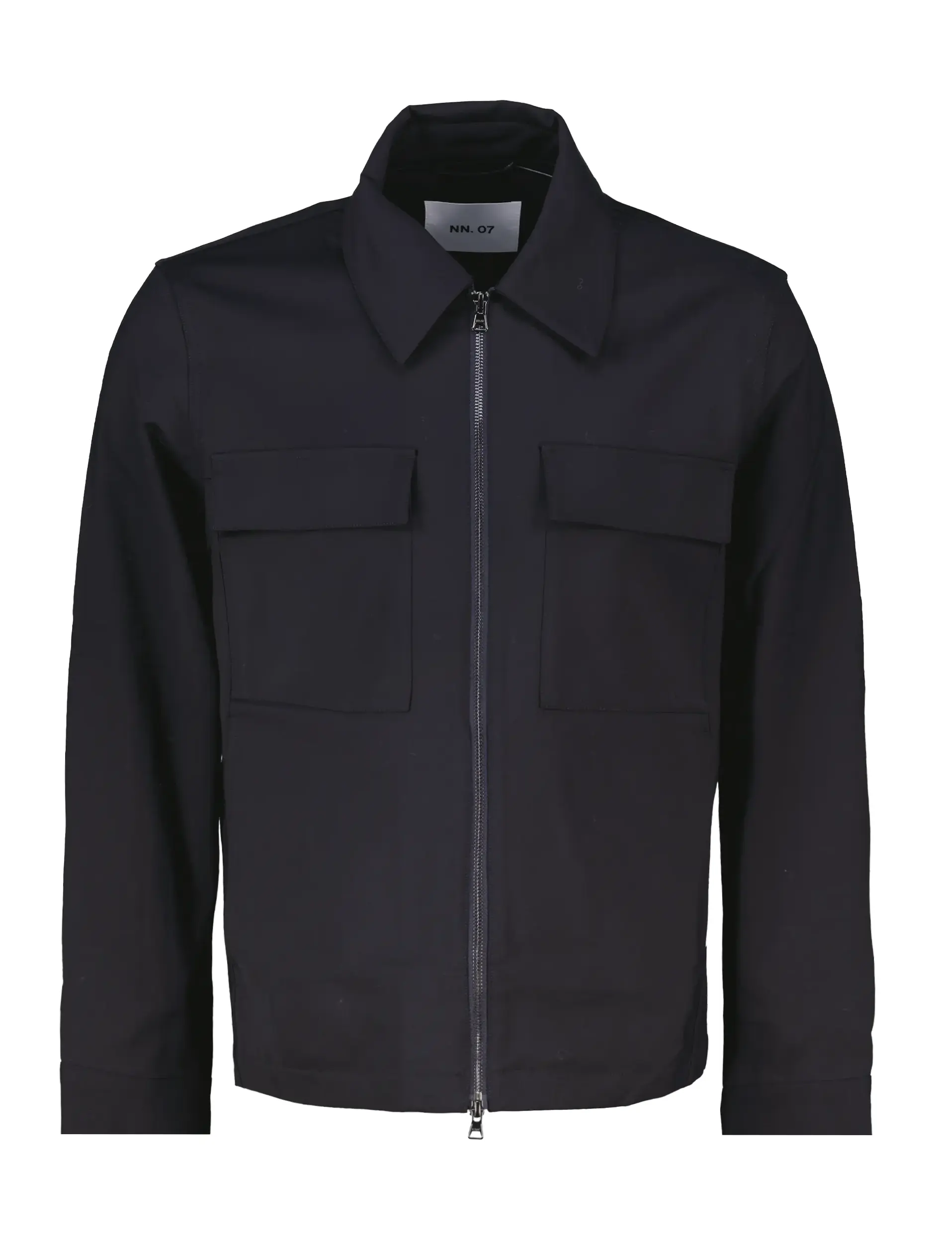 Overshirt 'Alban' - Artikel Vorderseite - Farbe: Blau