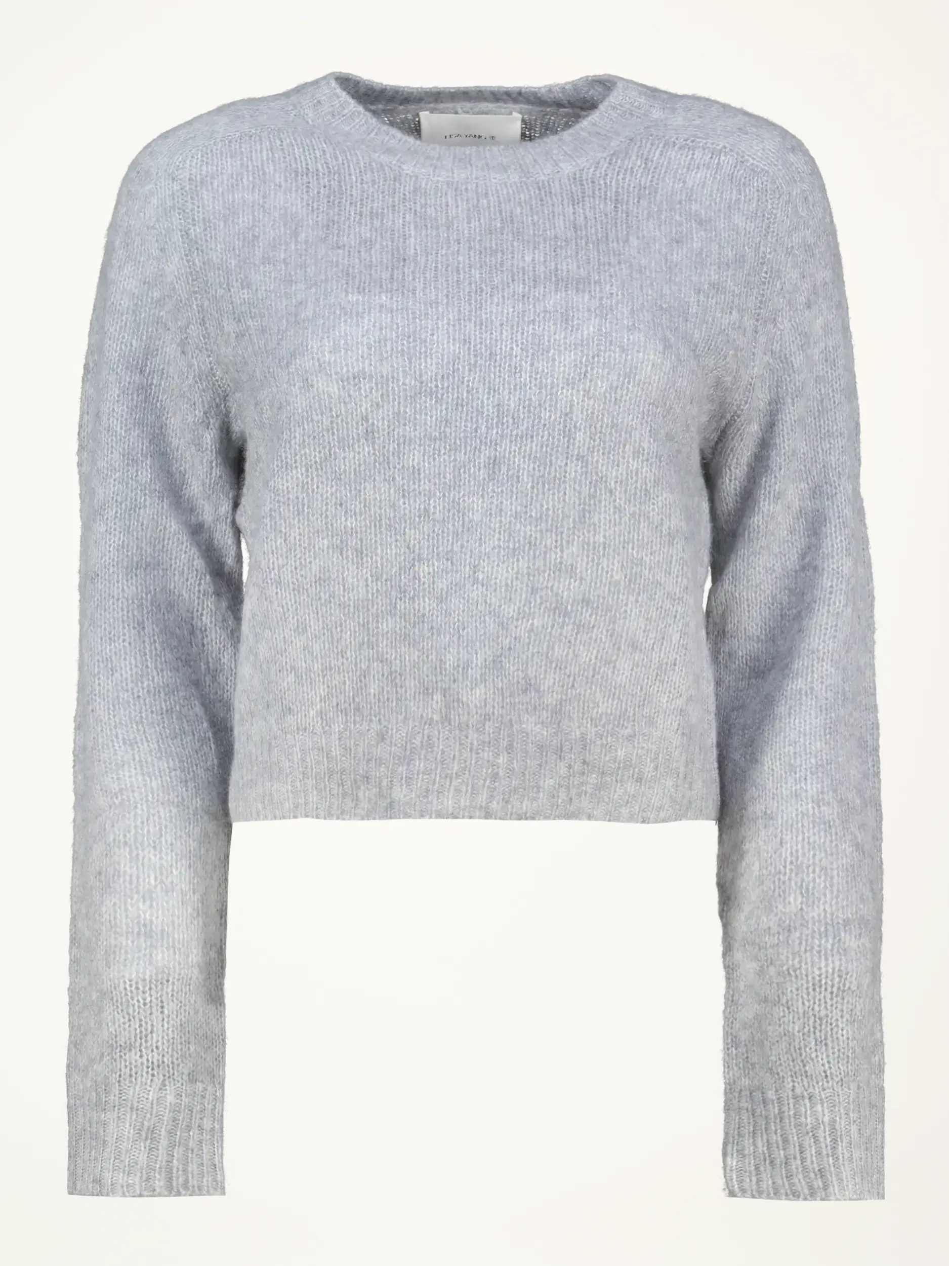 Pullover 'Solene' aus Kaschmir-Seide Mix - Artikelansicht - Farbe: Grau