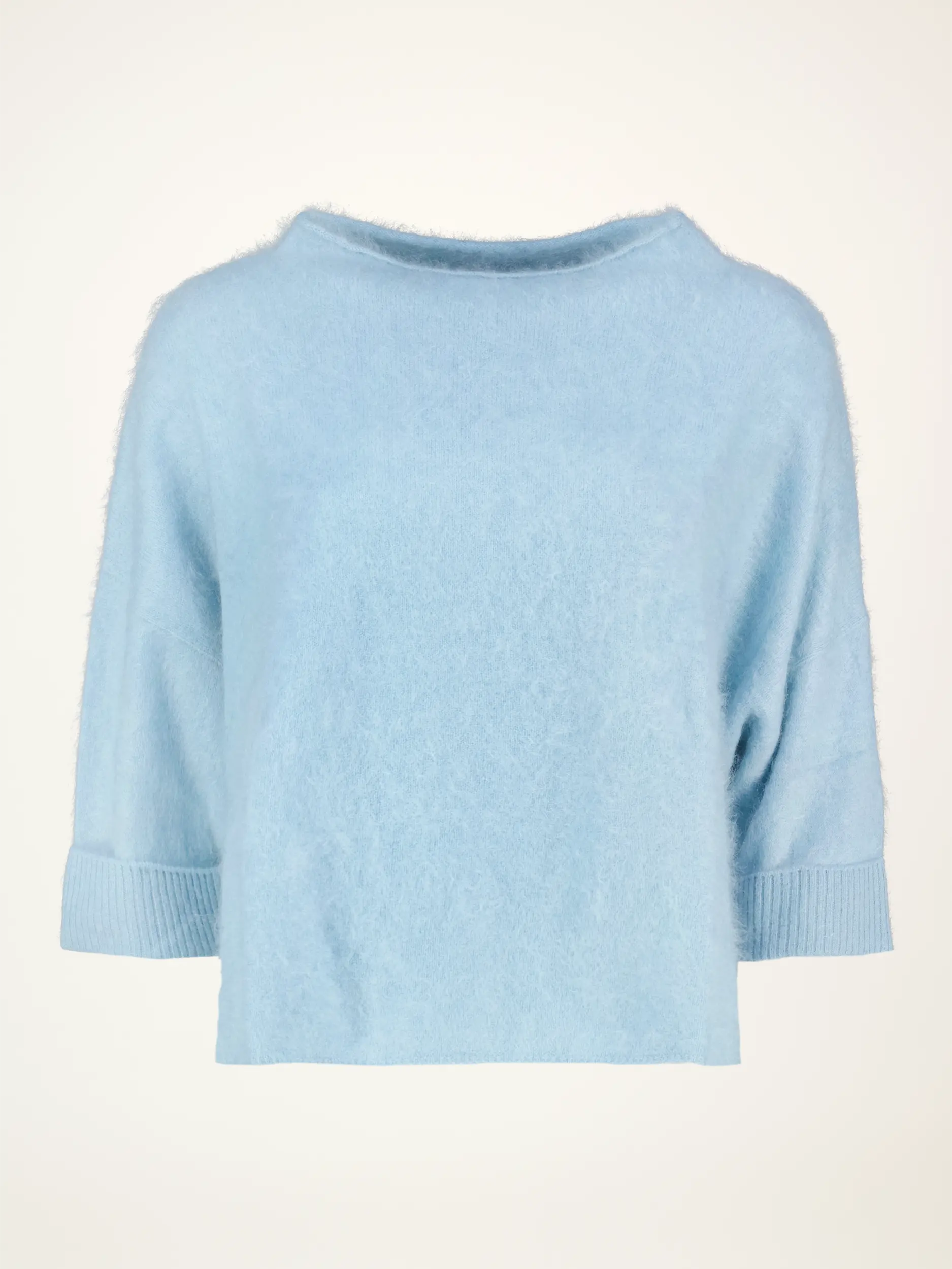 Pullover aus Kaschmir kurzarm - Artikelansicht - Farbe: Grün