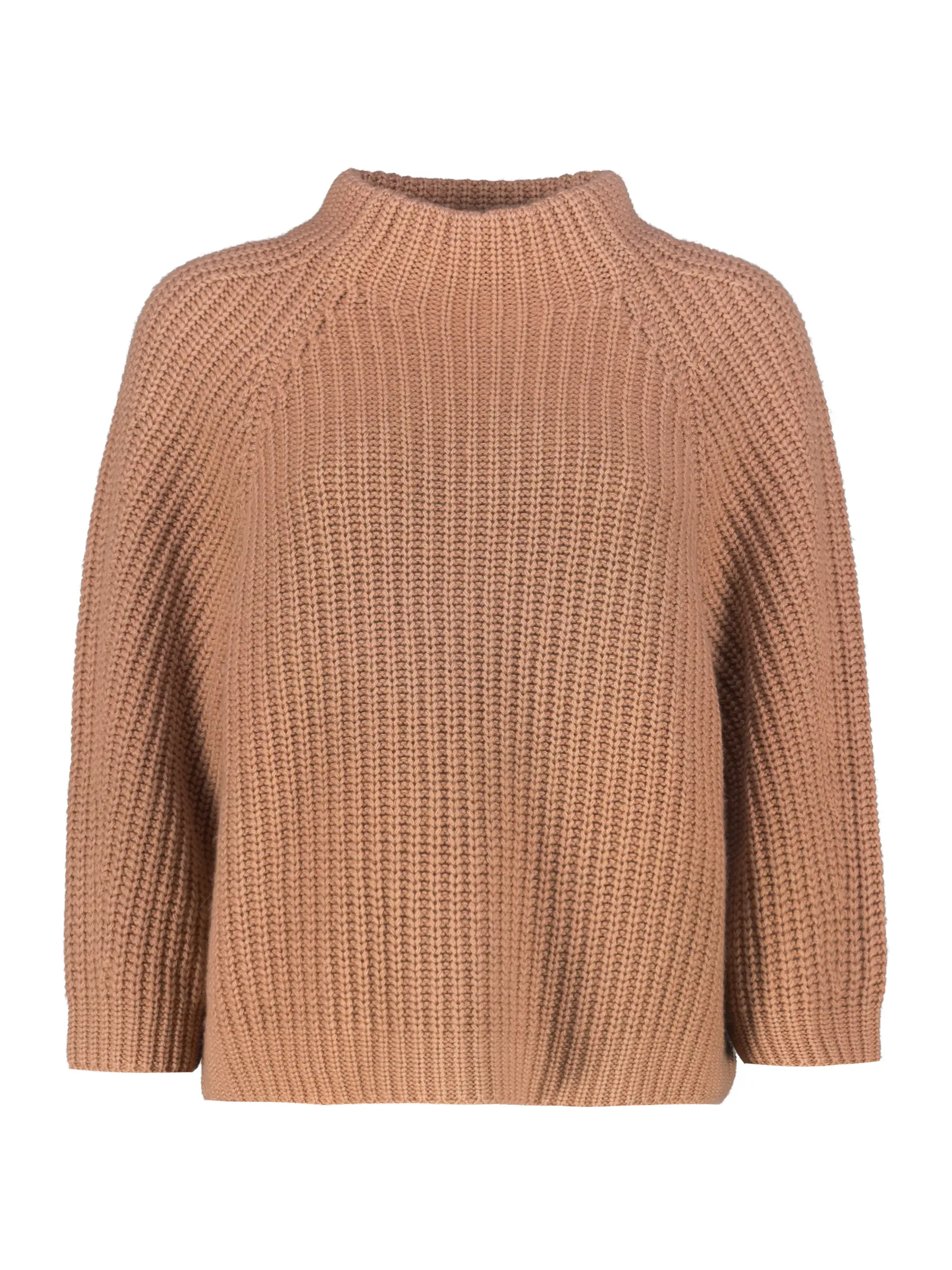 Pullover 'Fallou' aus Kaschmir langarm - Artikel Vorderseite - Farbe: Rot