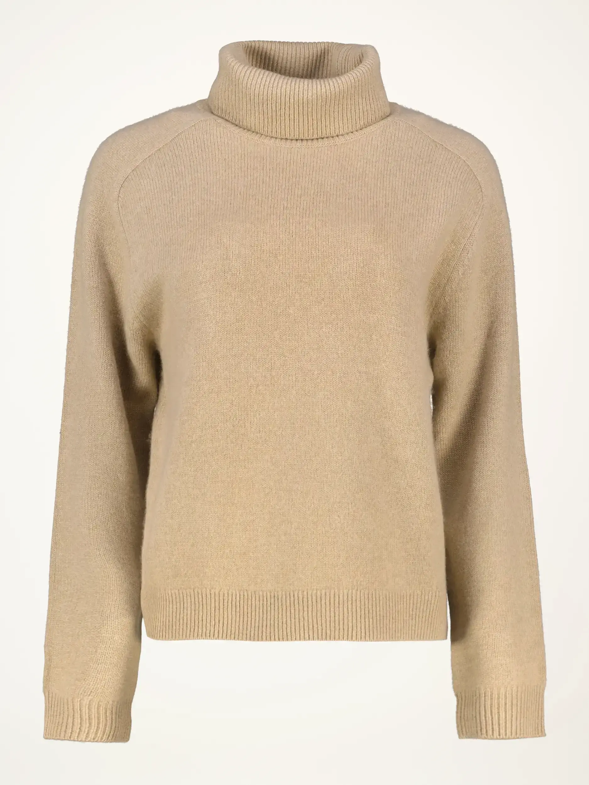 Rollkragenpullover aus Kaschmir langarm - Artikelansicht - Farbe: Braun