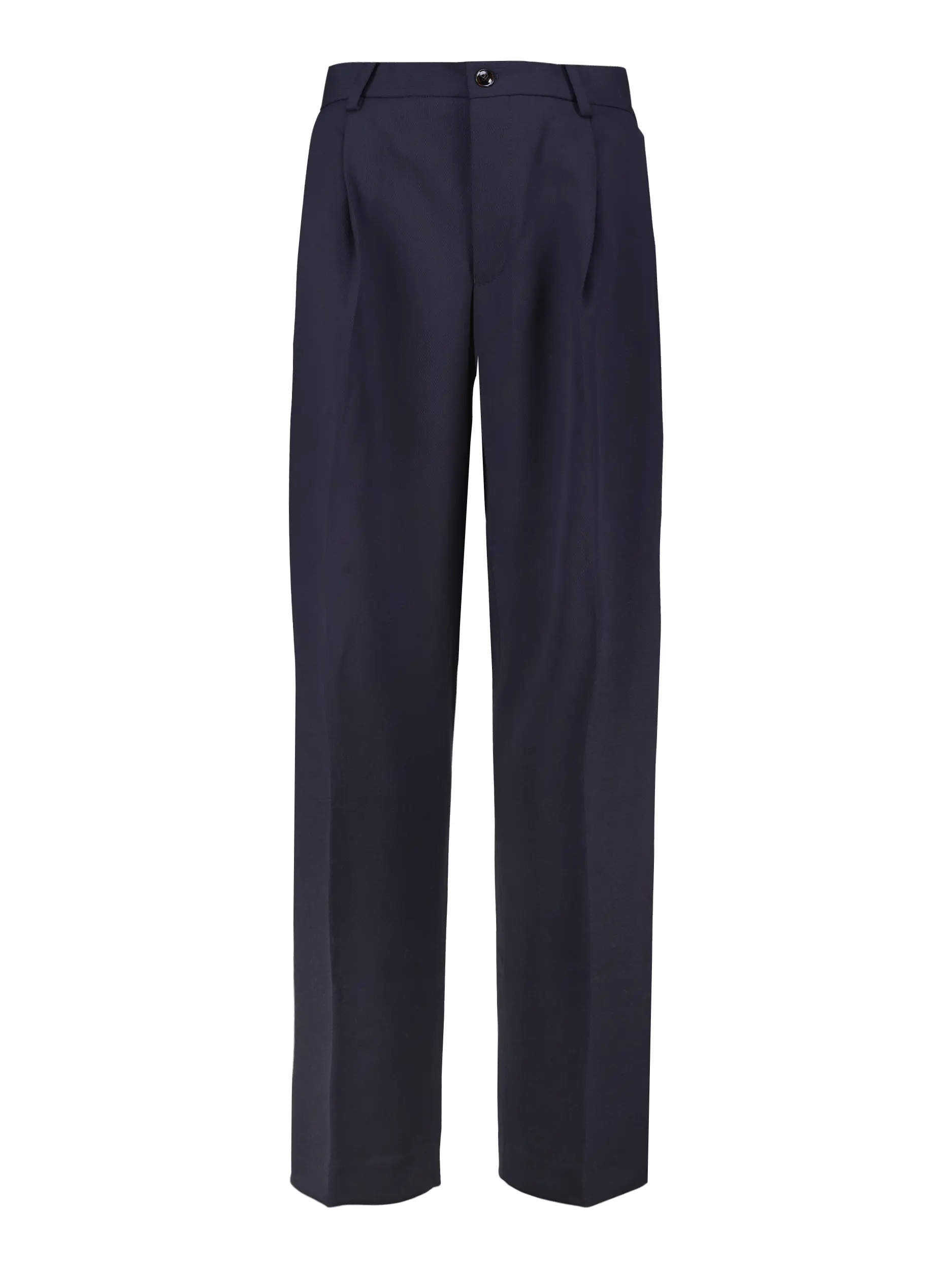 Bundfaltenhose 'Justin' - Artikel Vorderseite - Farbe: Blau