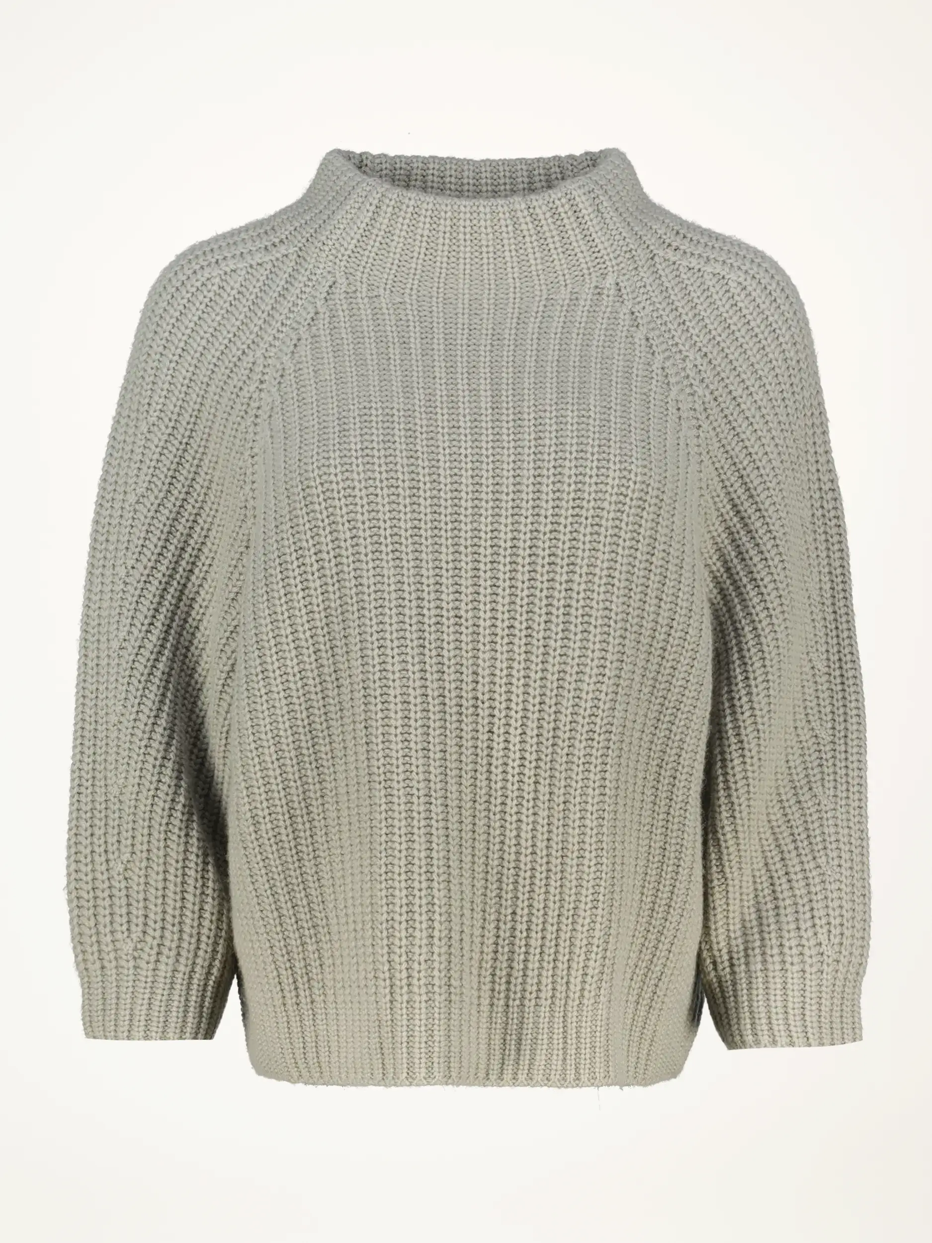 Pullover 'Fallou' aus Kaschmir langarm - Artikelansicht - Farbe: Grün