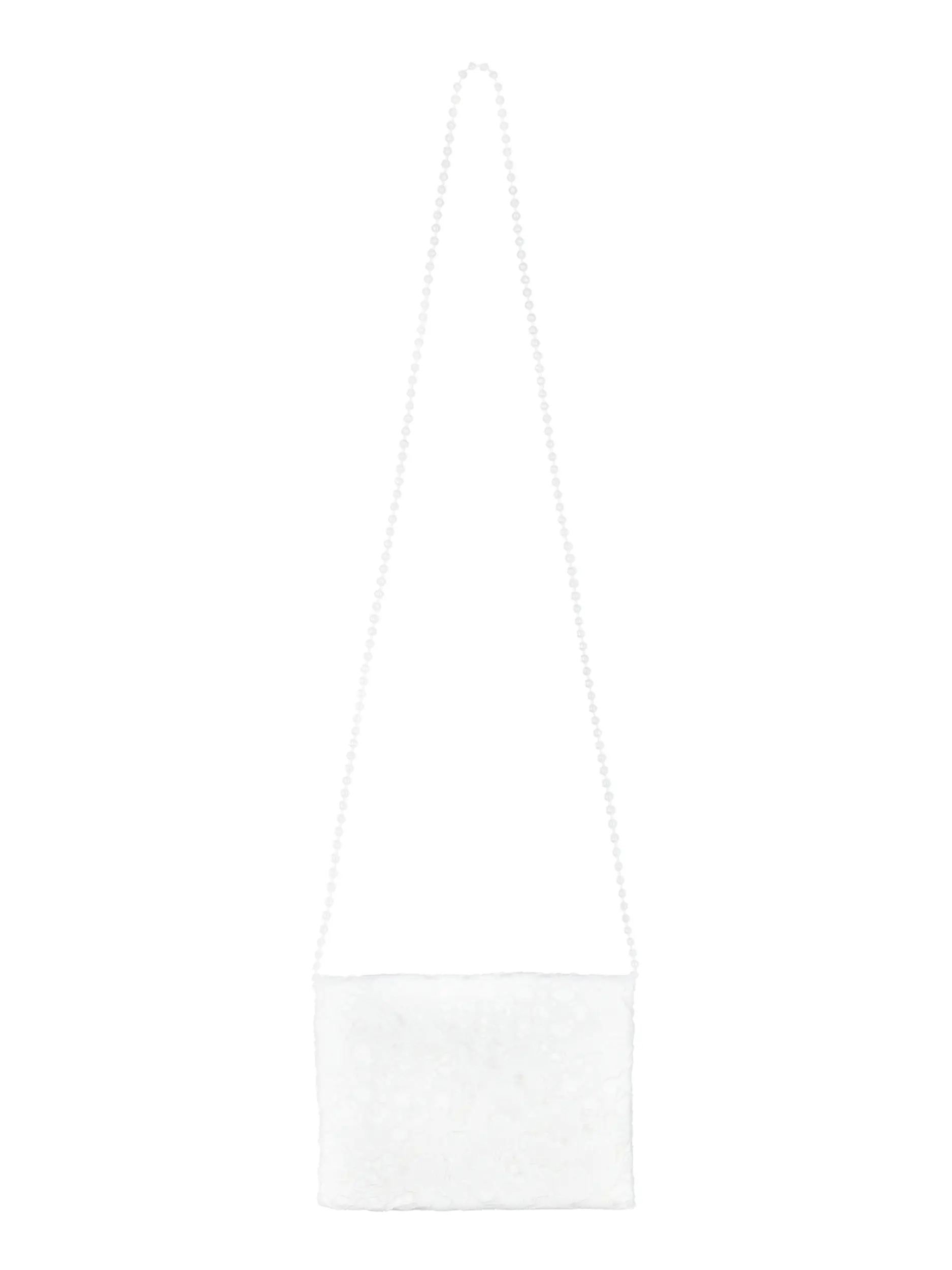 Mädchen Kommuniontasche  - Artikel Rückseite - Farbe: Creme