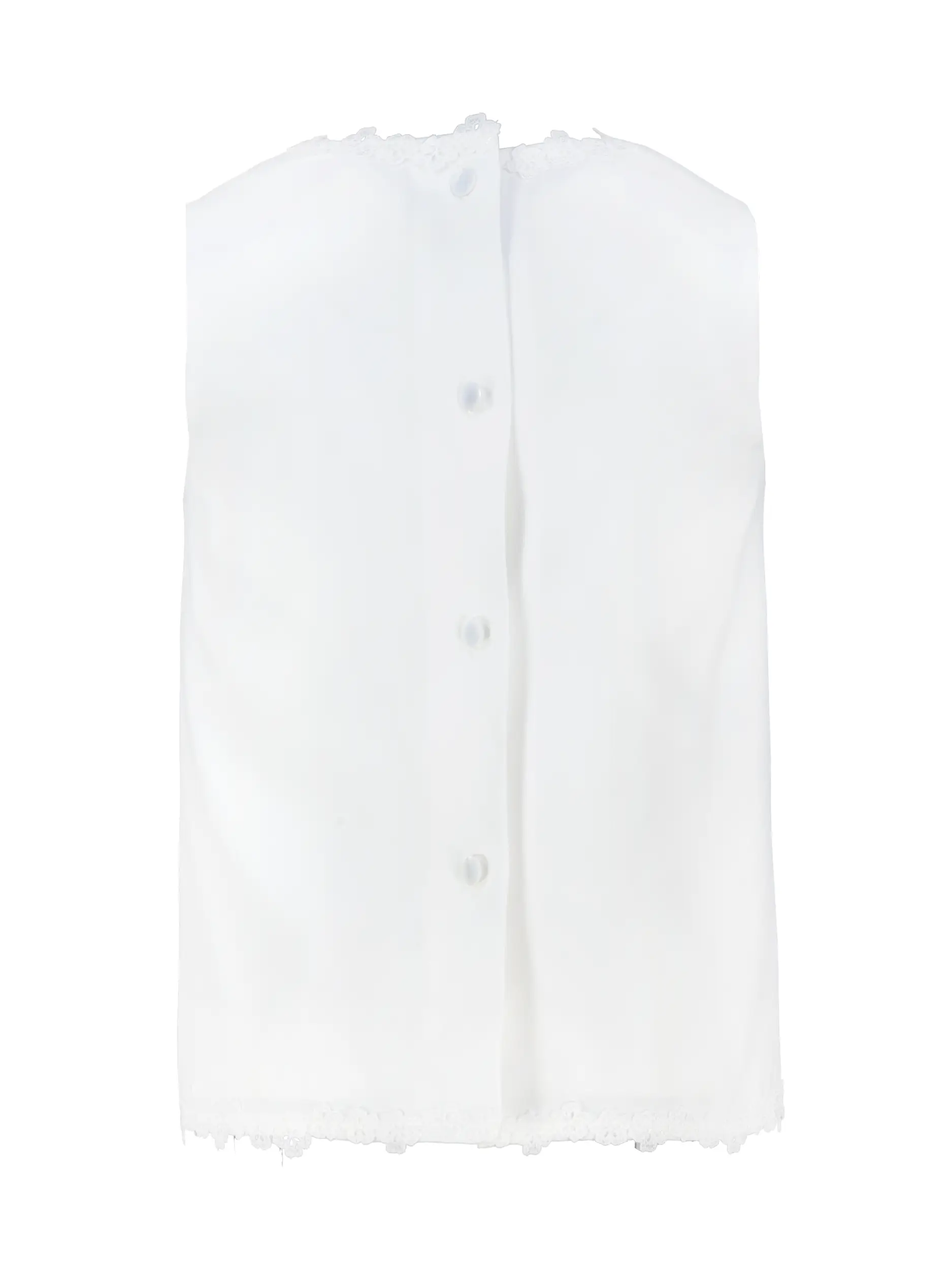 Mädchen Kommunion-Top - Artikel Rückseite - Farbe: Creme