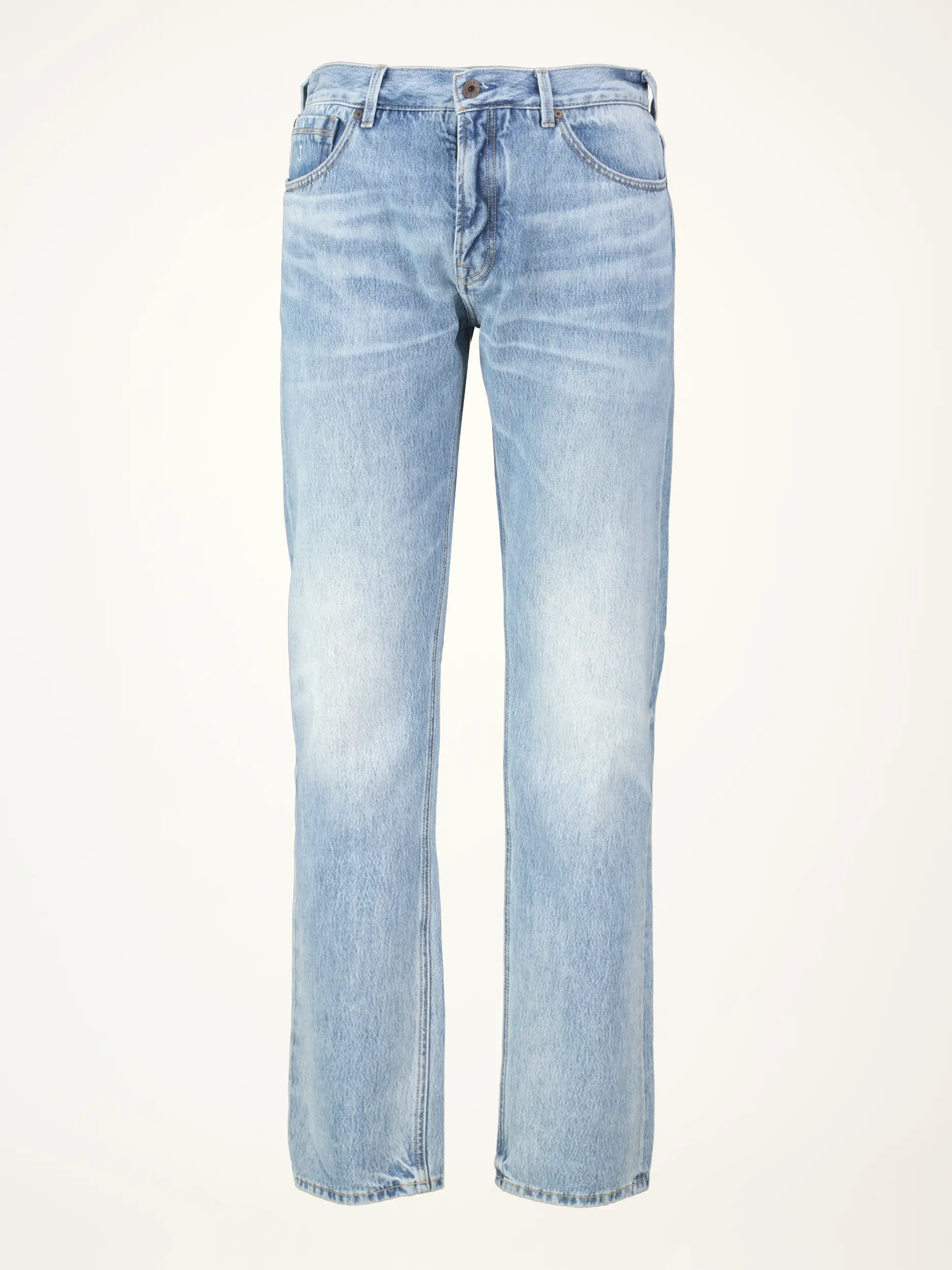 Mid Rise Straight Fit Jeans 'Stockton Straight' - Artikelansicht - Farbe: Blau