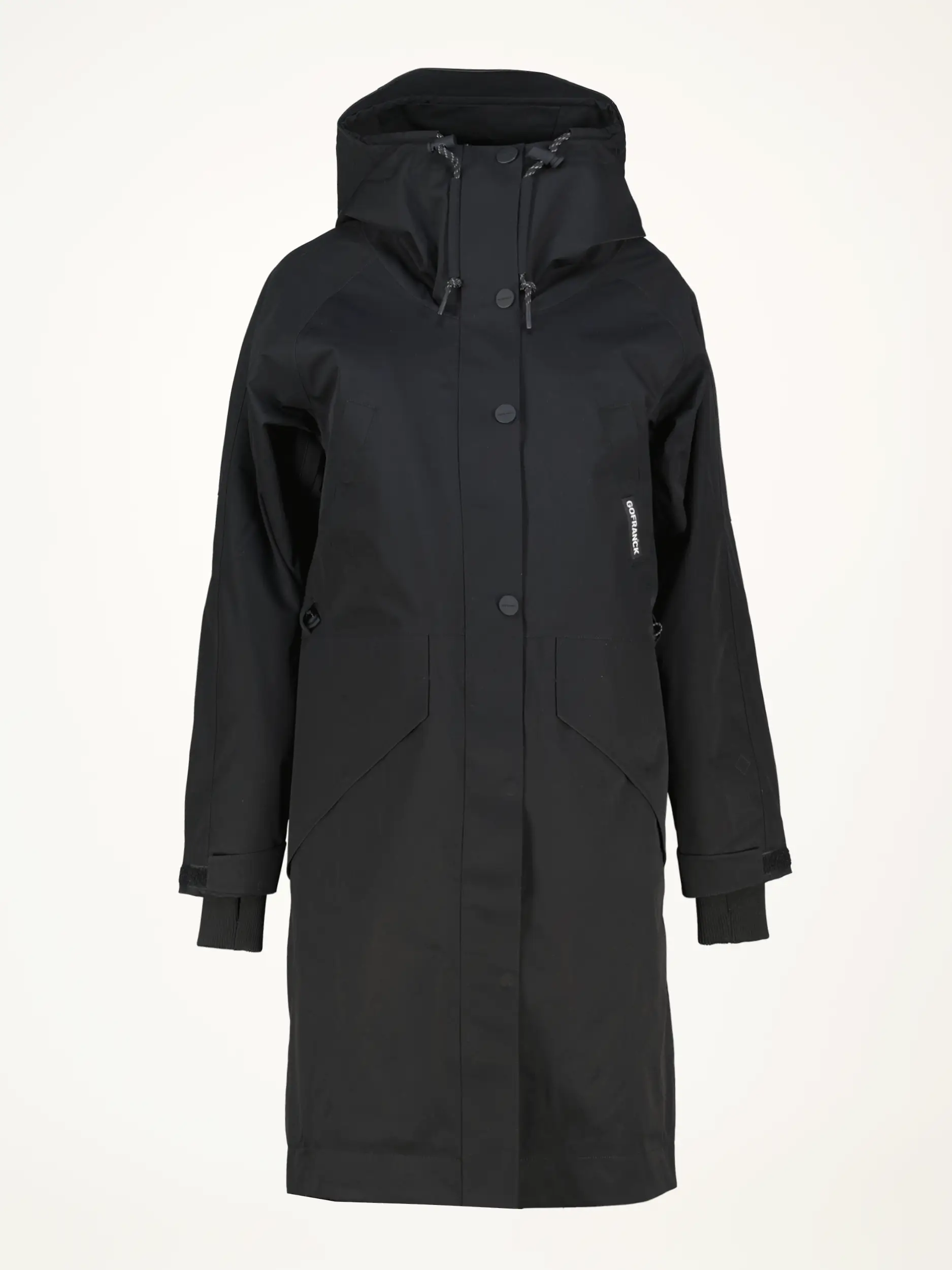 Mantel 'cold winter' - Artikelansicht - Farbe: Schwarz