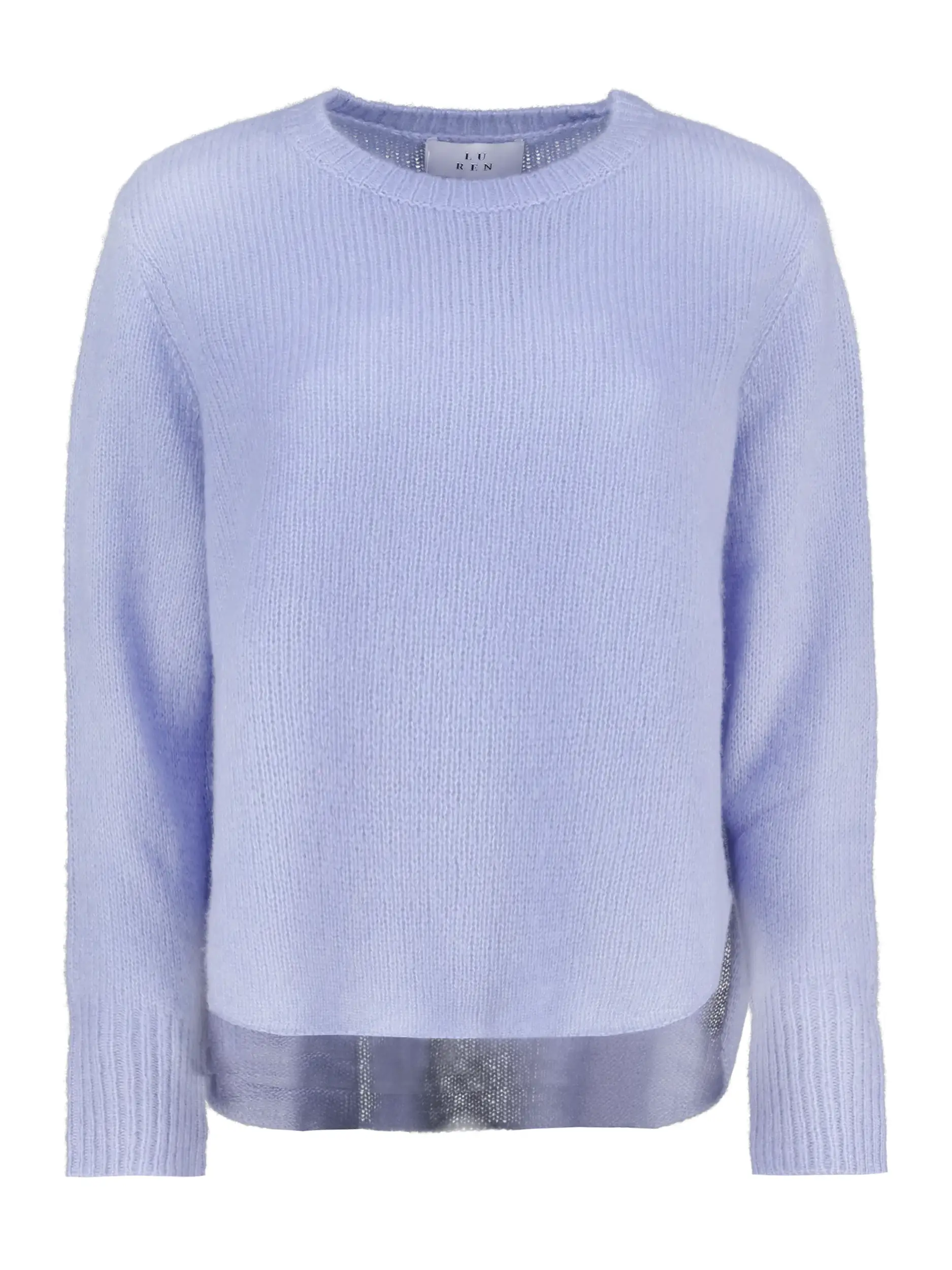 Pullover 'Maicon' aus Kaschmir Seide Mix - Artikel Vorderseite - Farbe: Blau