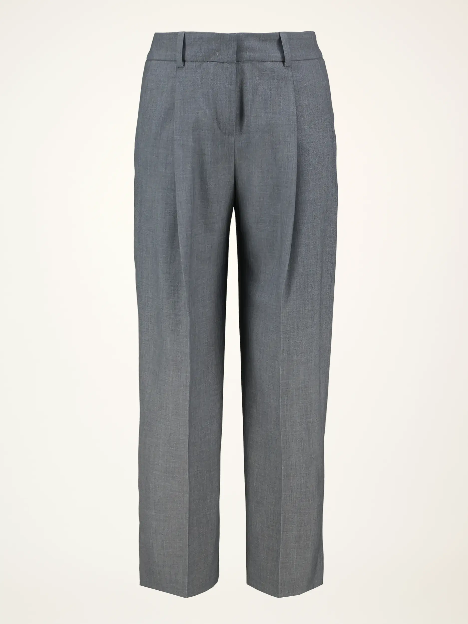 Bundfaltenhose 'Sloanne' - Artikelansicht - Farbe: Grau