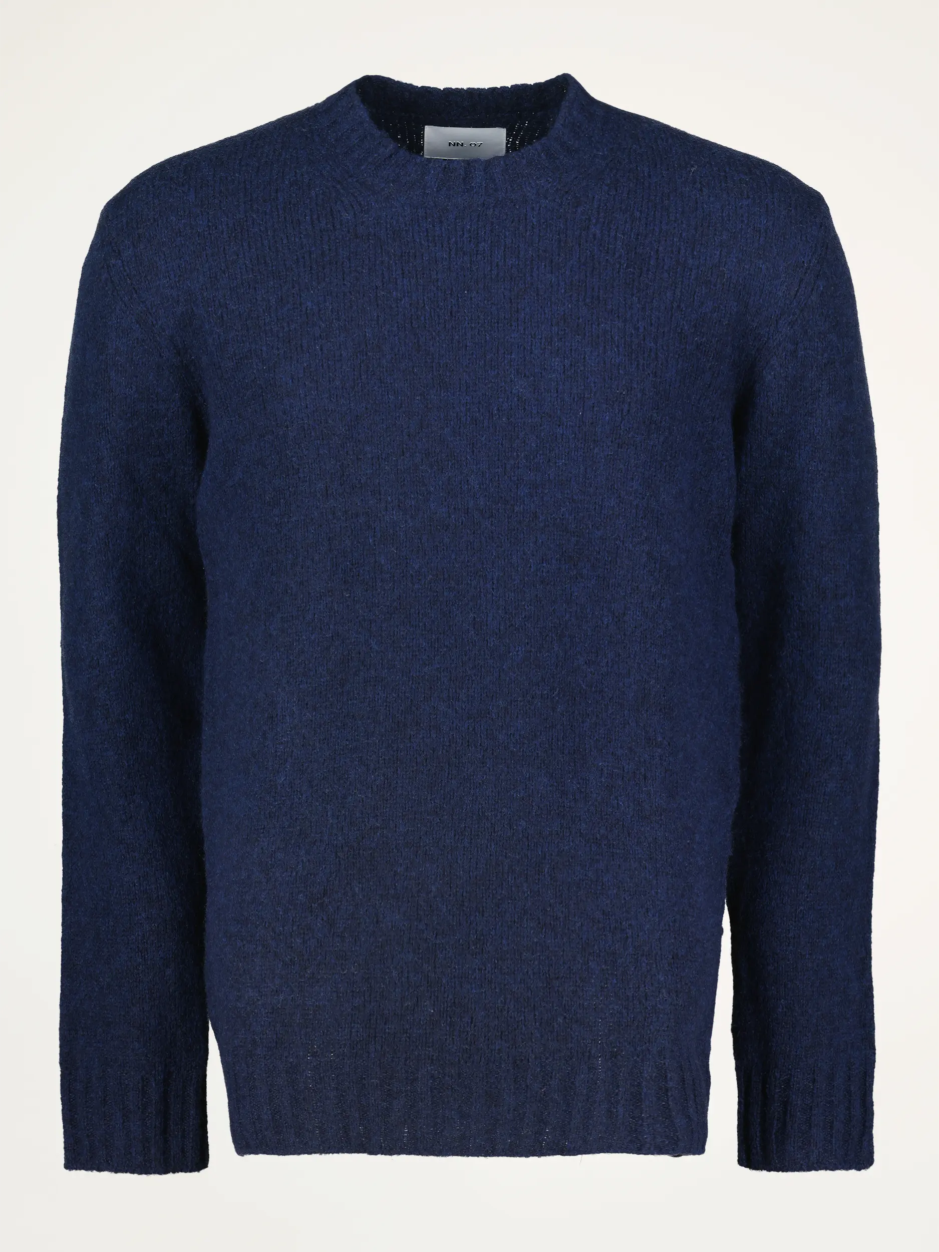 Pullover 'Lee' aus Merinowoll-Mix langarm - Artikelansicht - Farbe: Blau