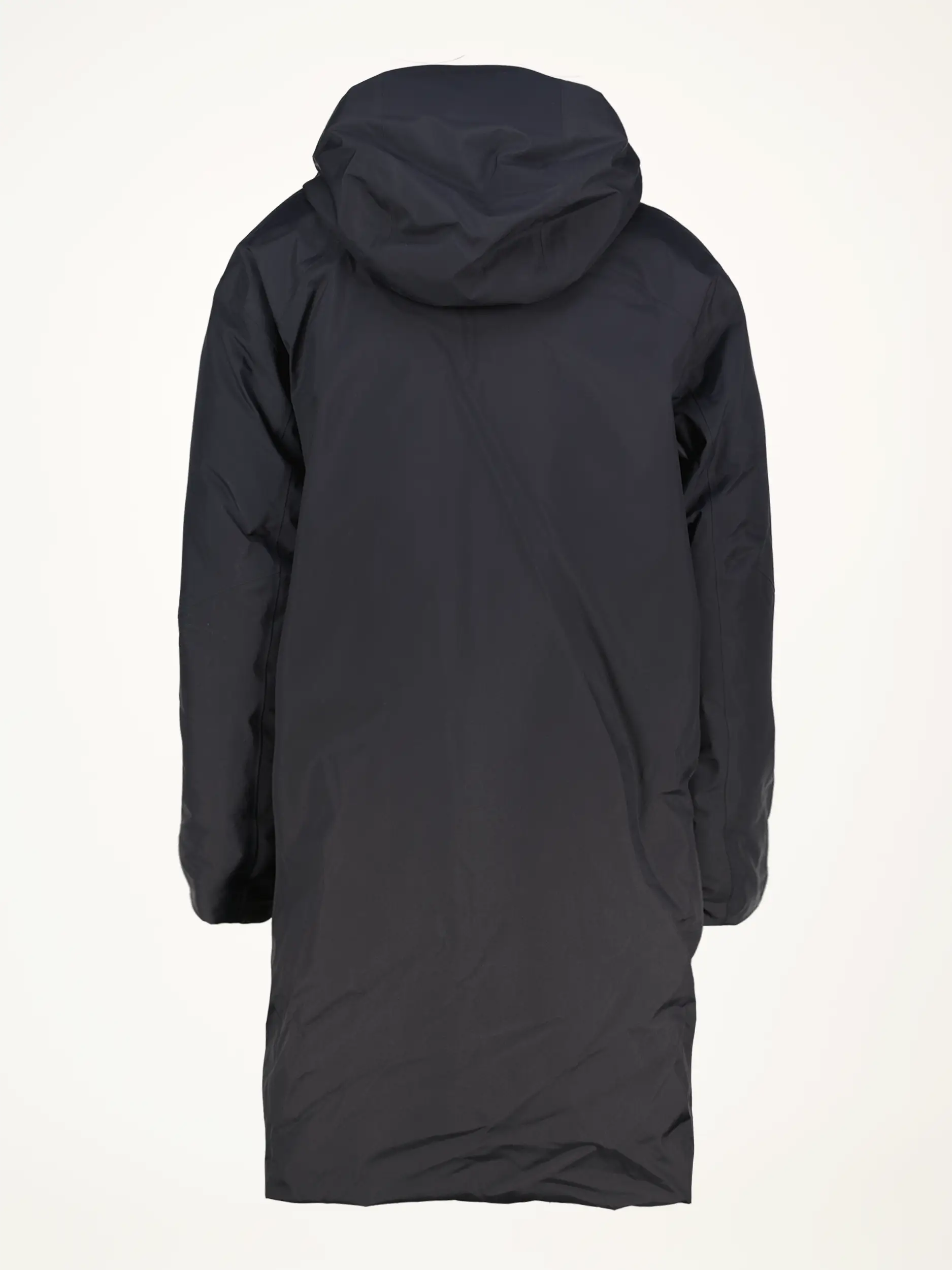 Wasserdichte Jacke 'Sorin'  - Artikel Rückseite - Farbe: Schwarz