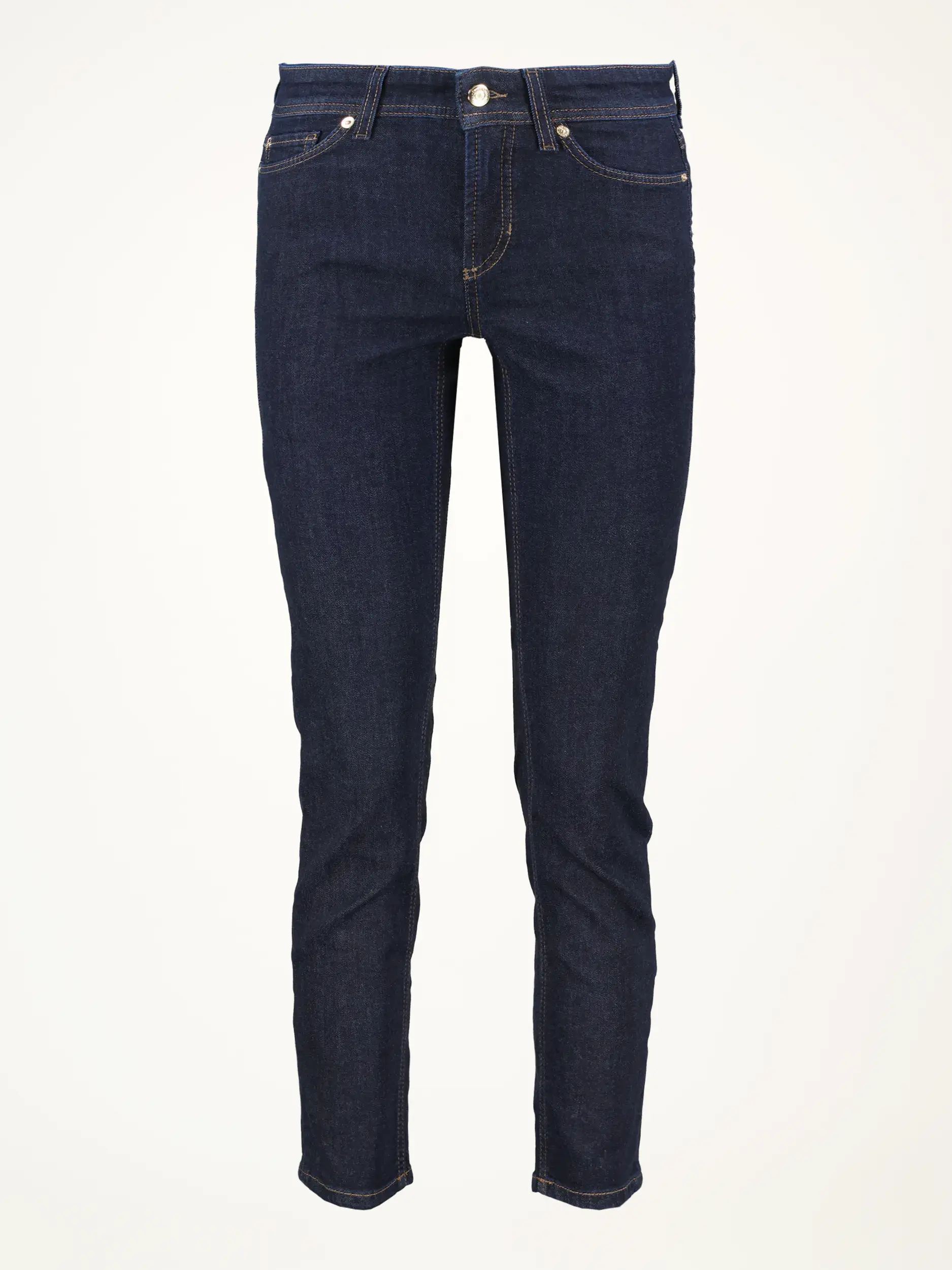 Mid Rise Slim Fit Jeans 'Piper cropped' - Artikelansicht - Farbe: Blau Mid Rise Slim Fit Jeans 'Piper cropped' - Artikelansicht - Farbe: Blau