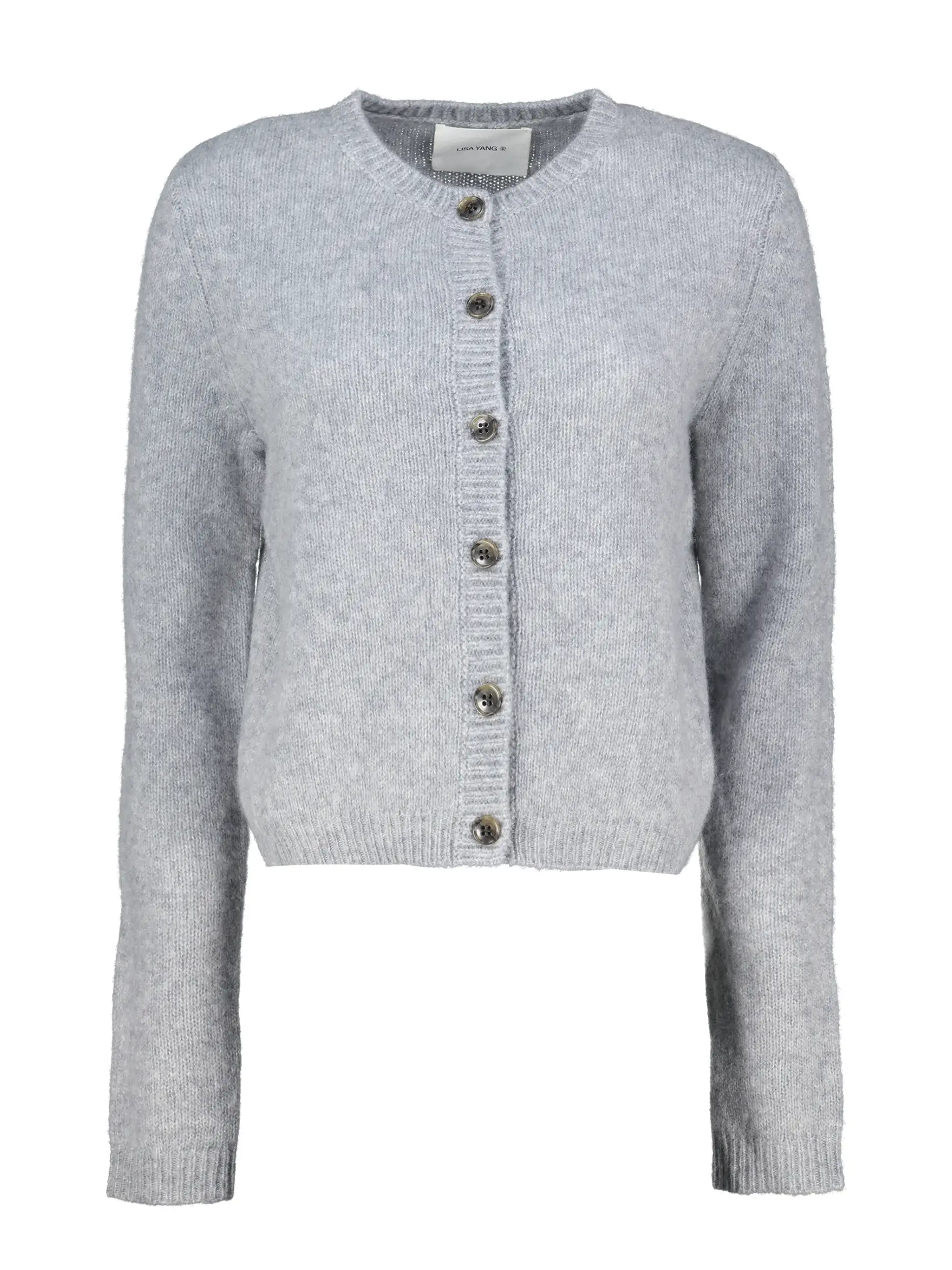 Strickjacke 'Felicia'  - Artikel Vorderseite - Farbe: Grau